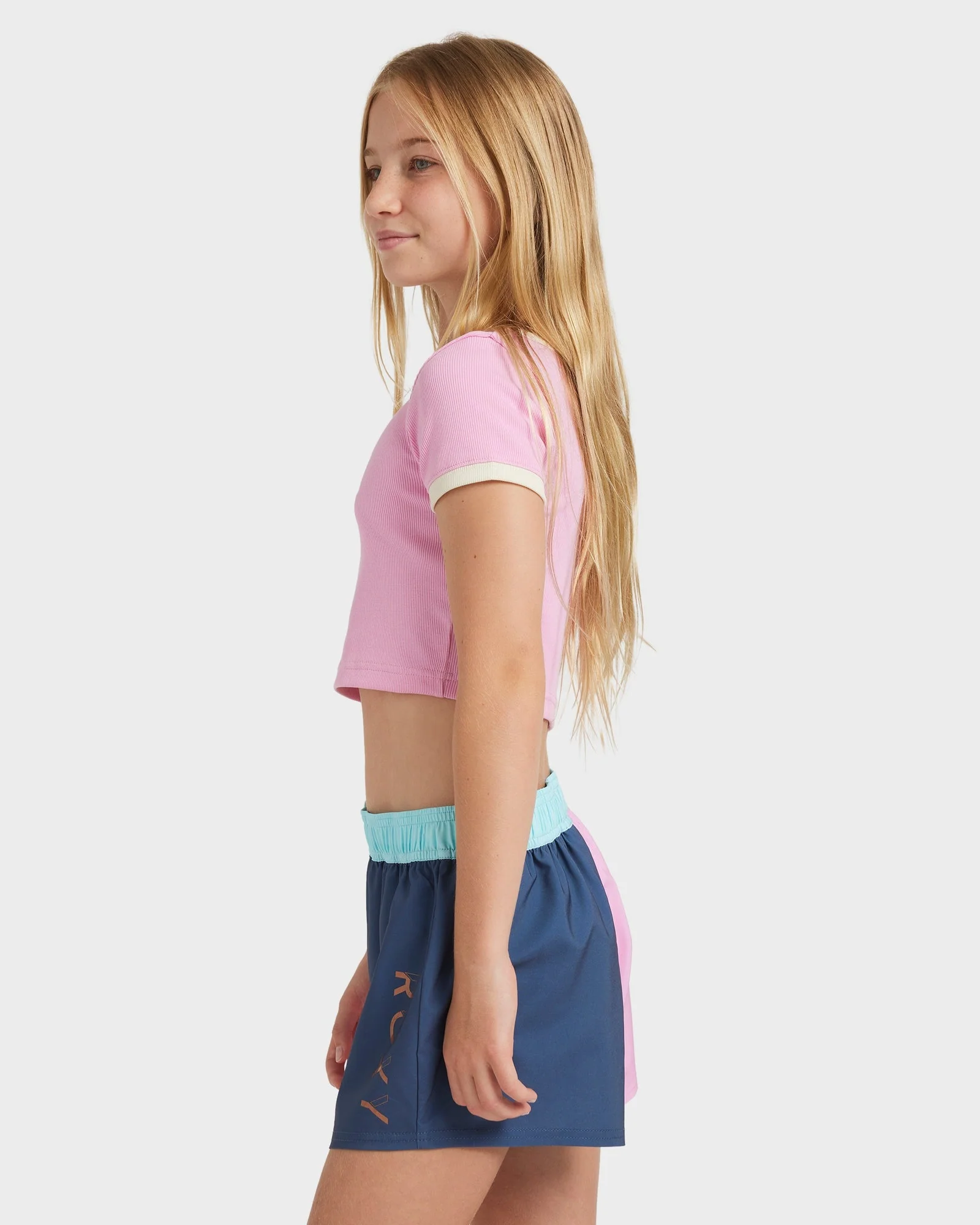 Girls 8-16 Colorblock Boardshorts - Image 2