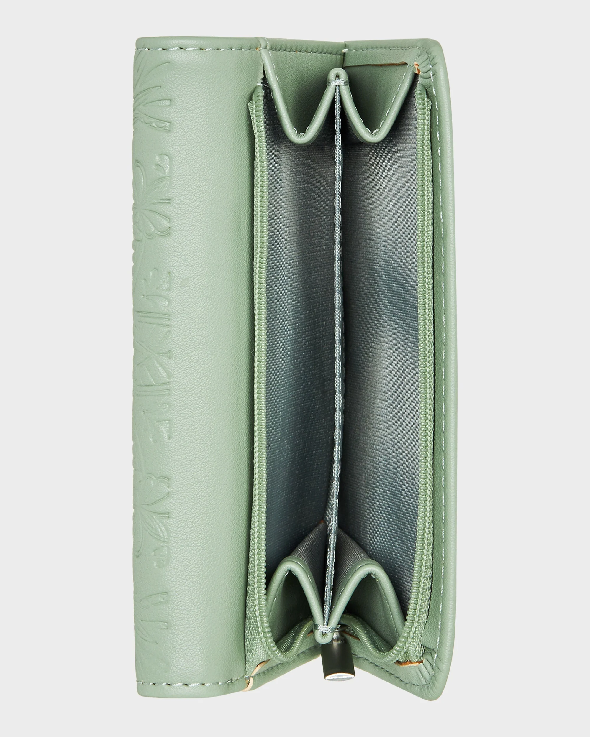 Womens Crazy Diamond Leather Wallet - Image 3