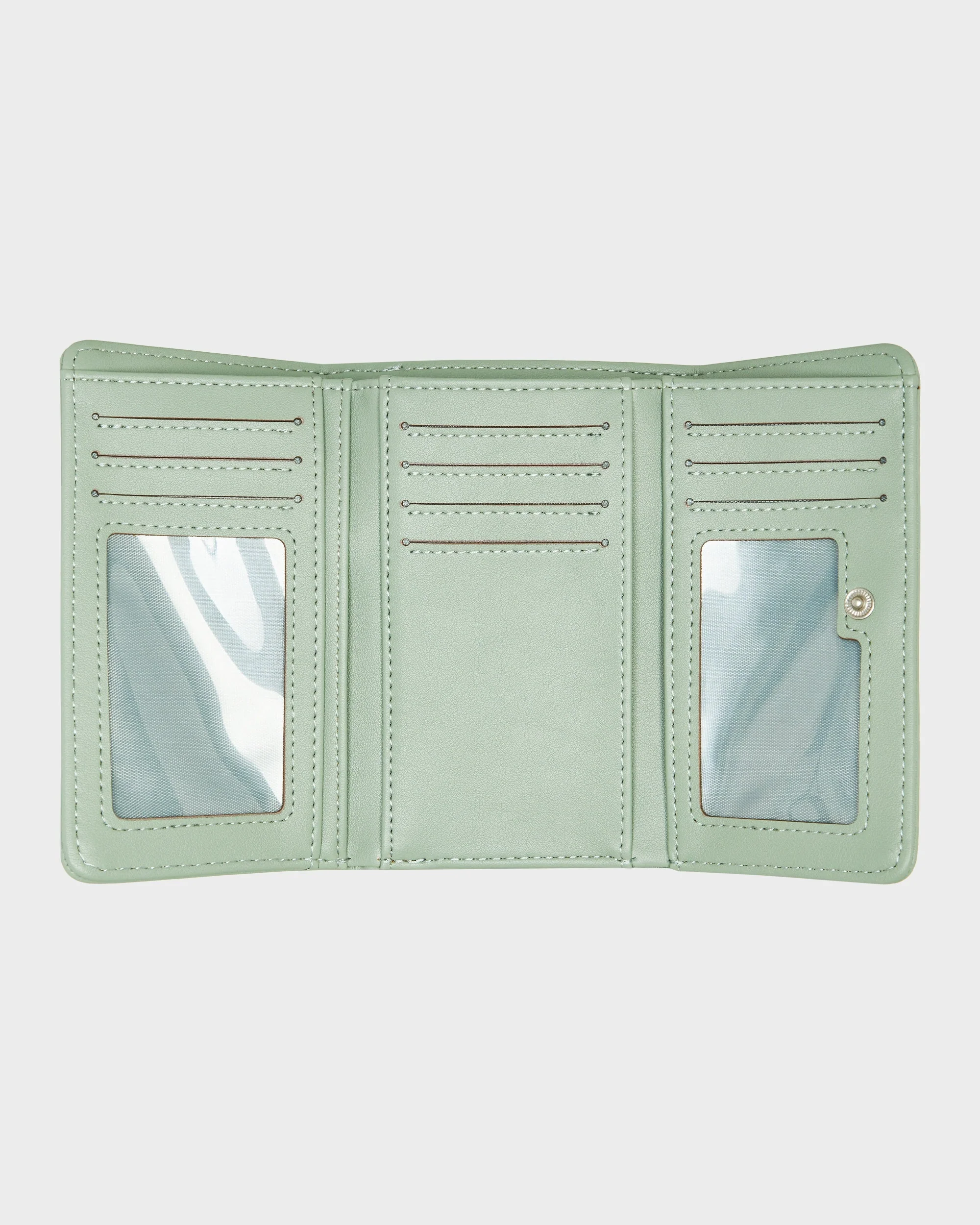 Womens Crazy Diamond Leather Wallet - Image 4