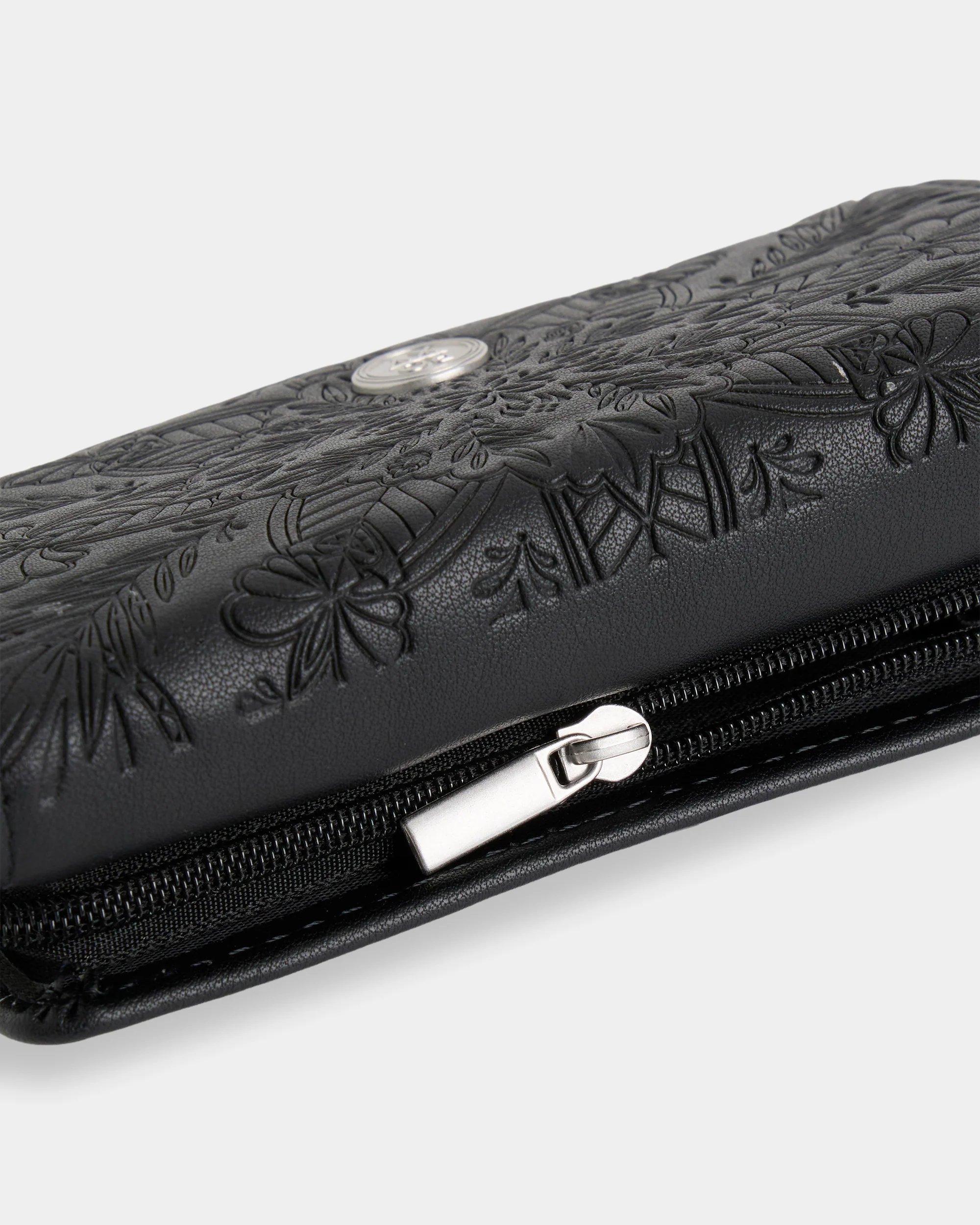 Womens Crazy Diamond Leather Wallet - Image 3