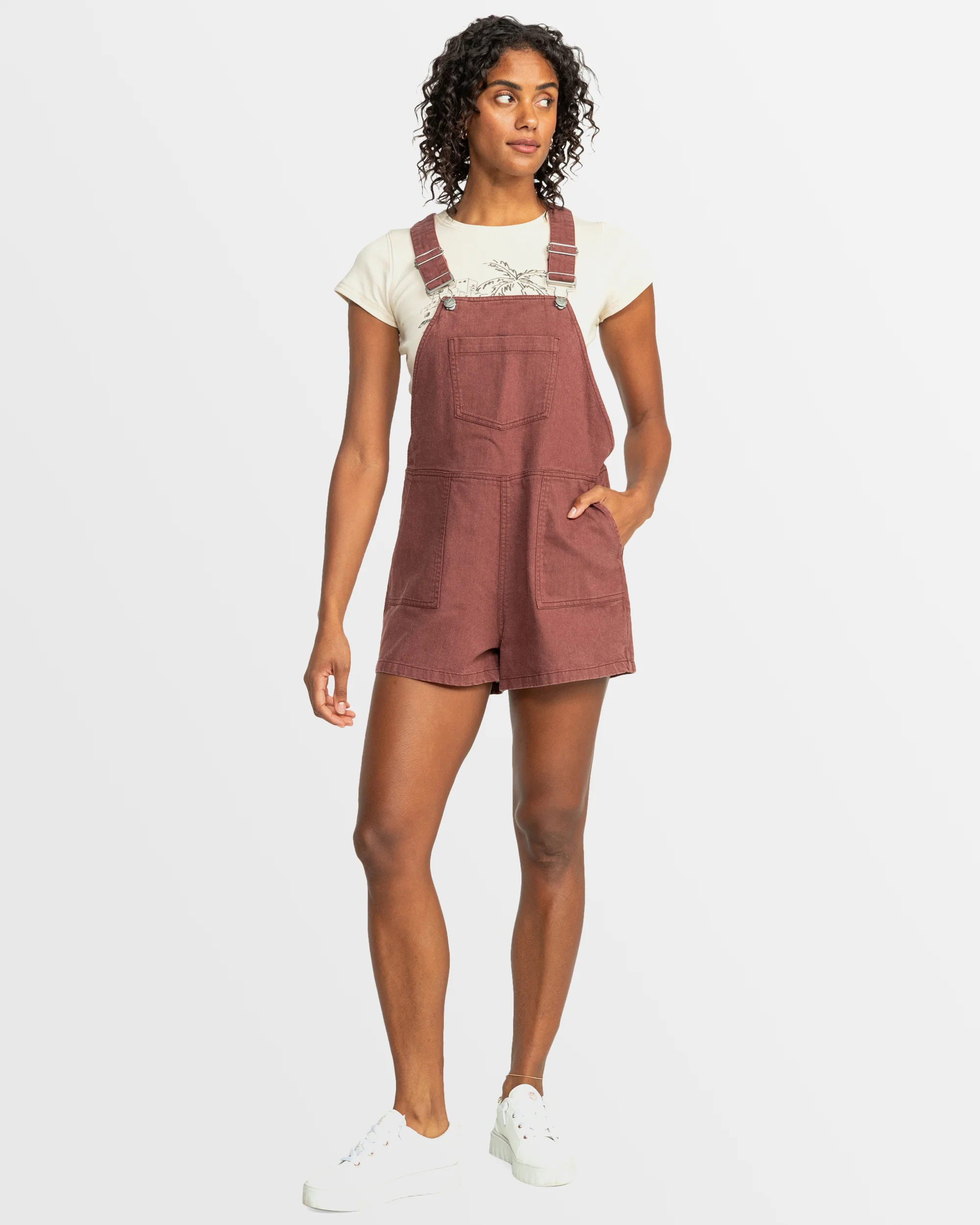 Womens Crystal Coast Short Overall - Image 5