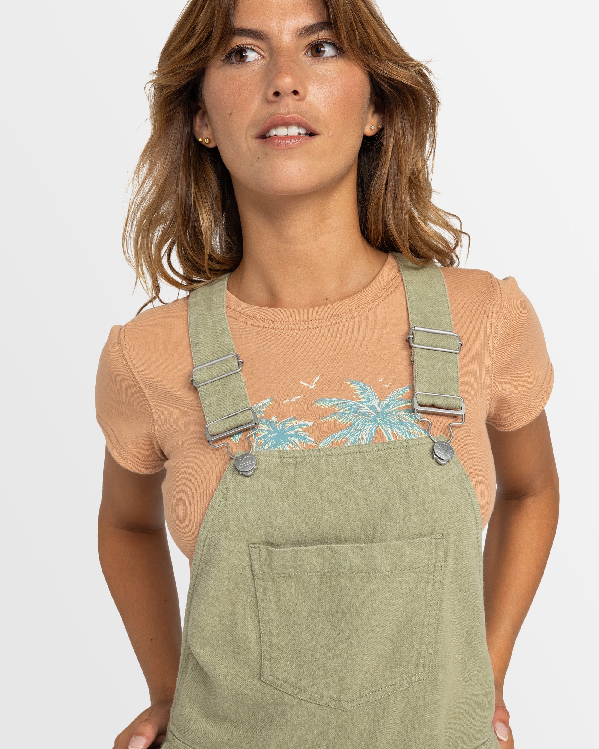 Womens Crystal Coast Short Overall - Image 4