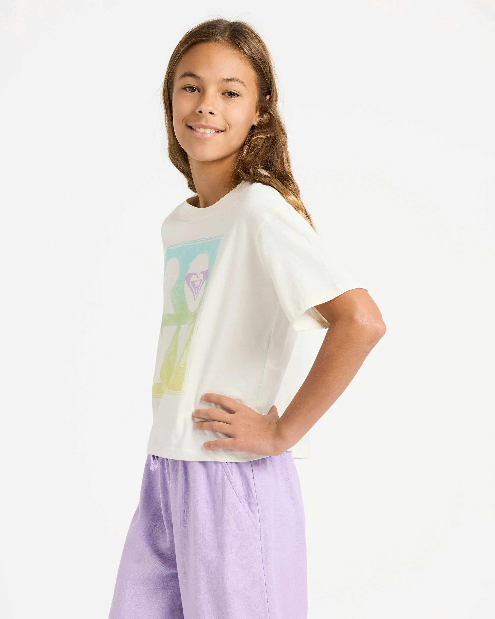 Girls 4-16 Daisyloose Beach T-Shirt - Image 3
