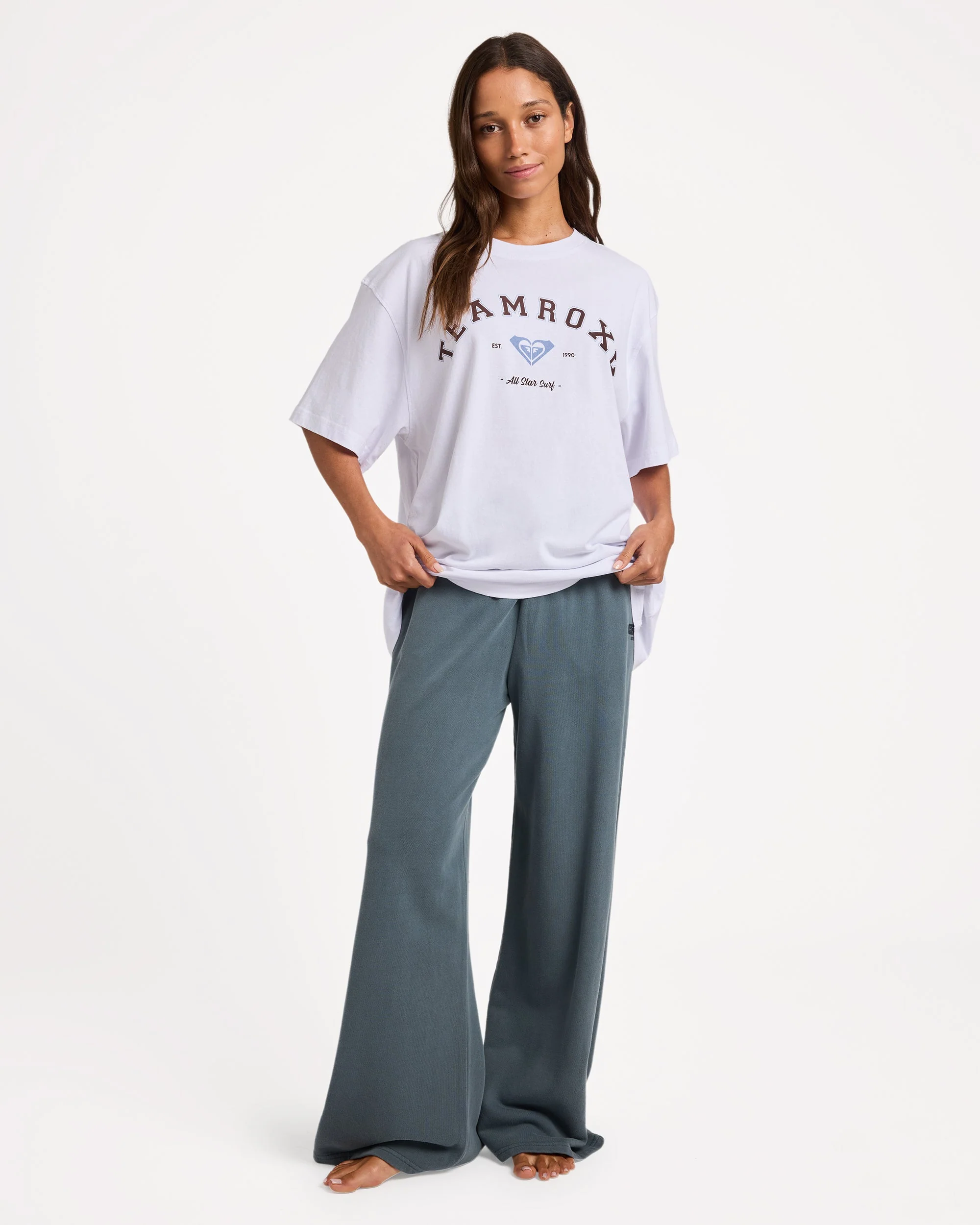 Womens Dawn Days Oversized T-Shirt - Image 5