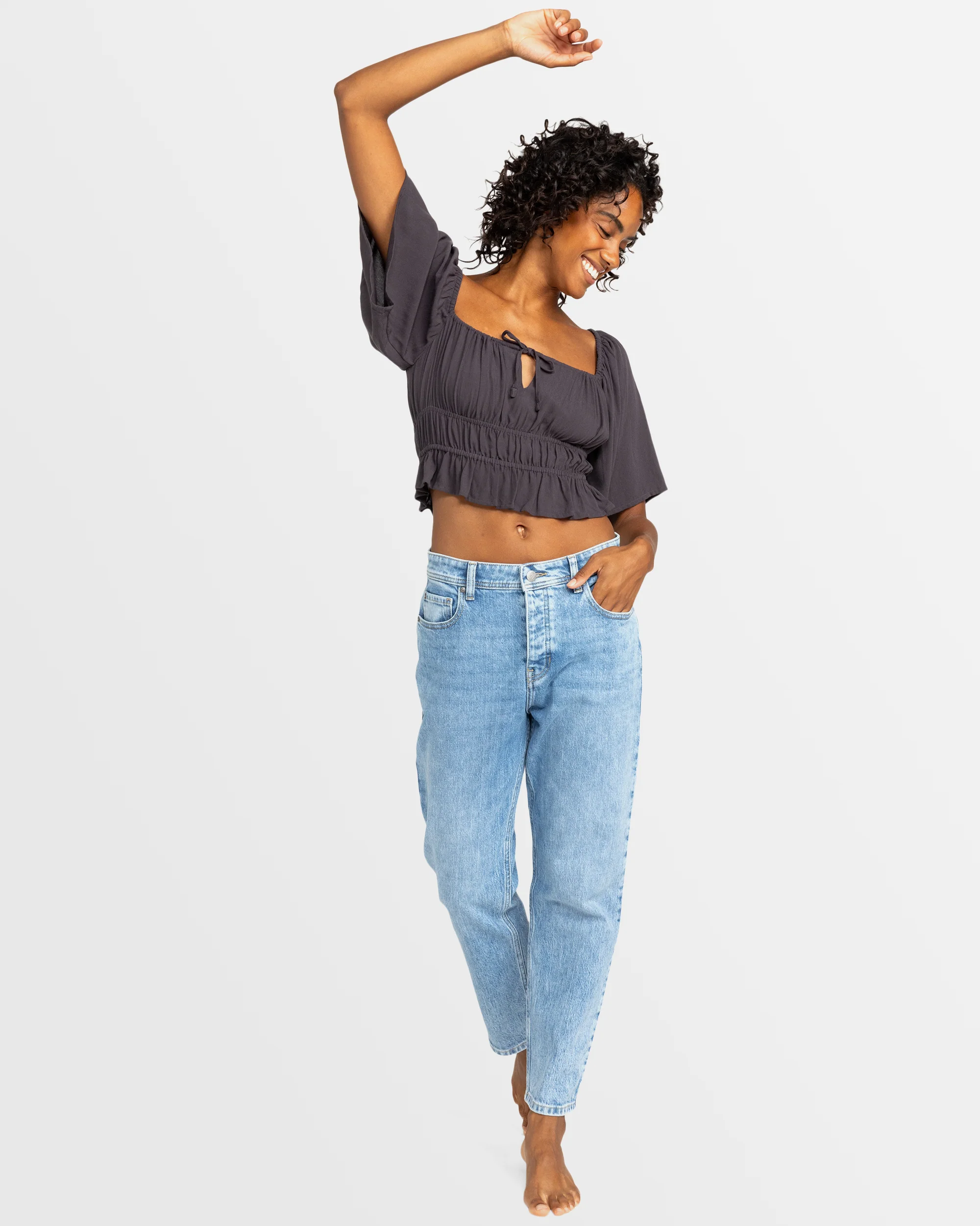 Womens Dawn Winds Crop Top - Image 5