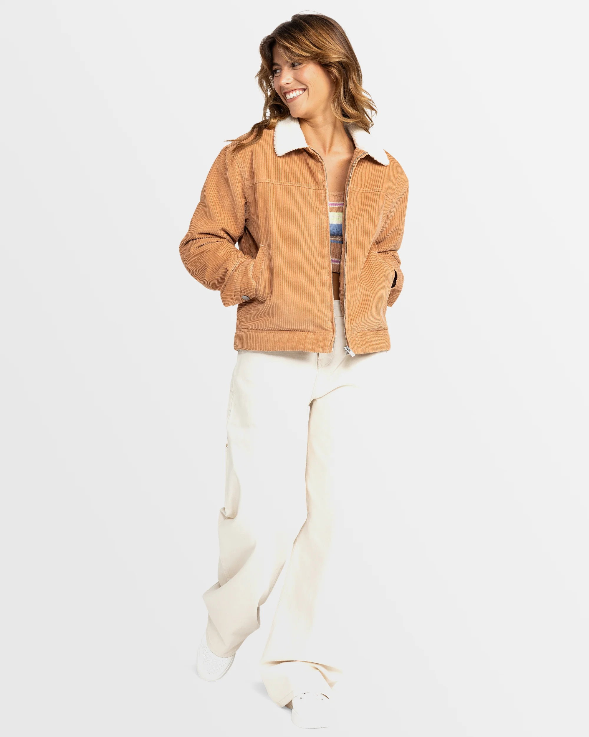 Womens Desert Spirit Corduroy Jacket - Image 5