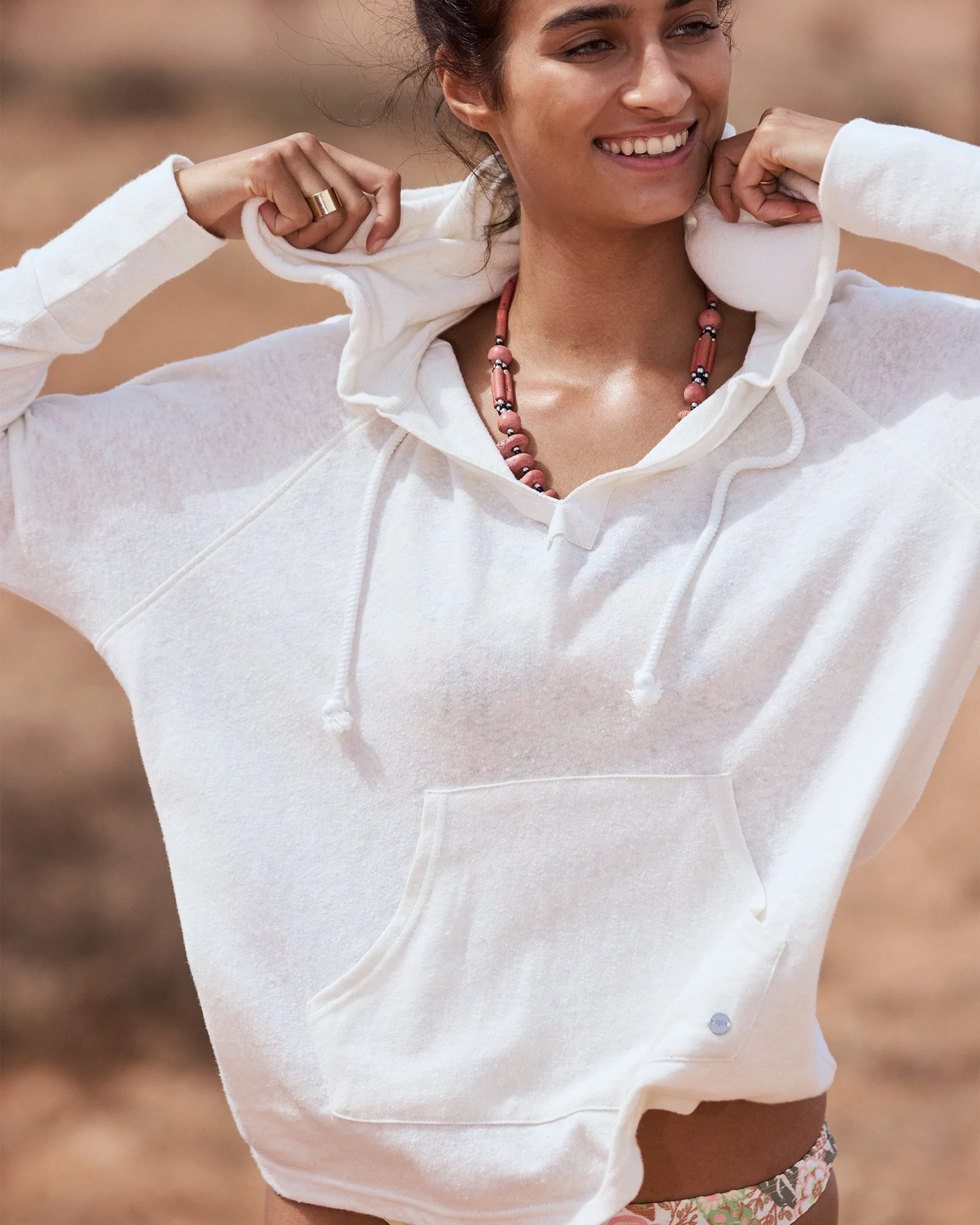 Womens Destination Surf Pullover Hoodie - Image 5