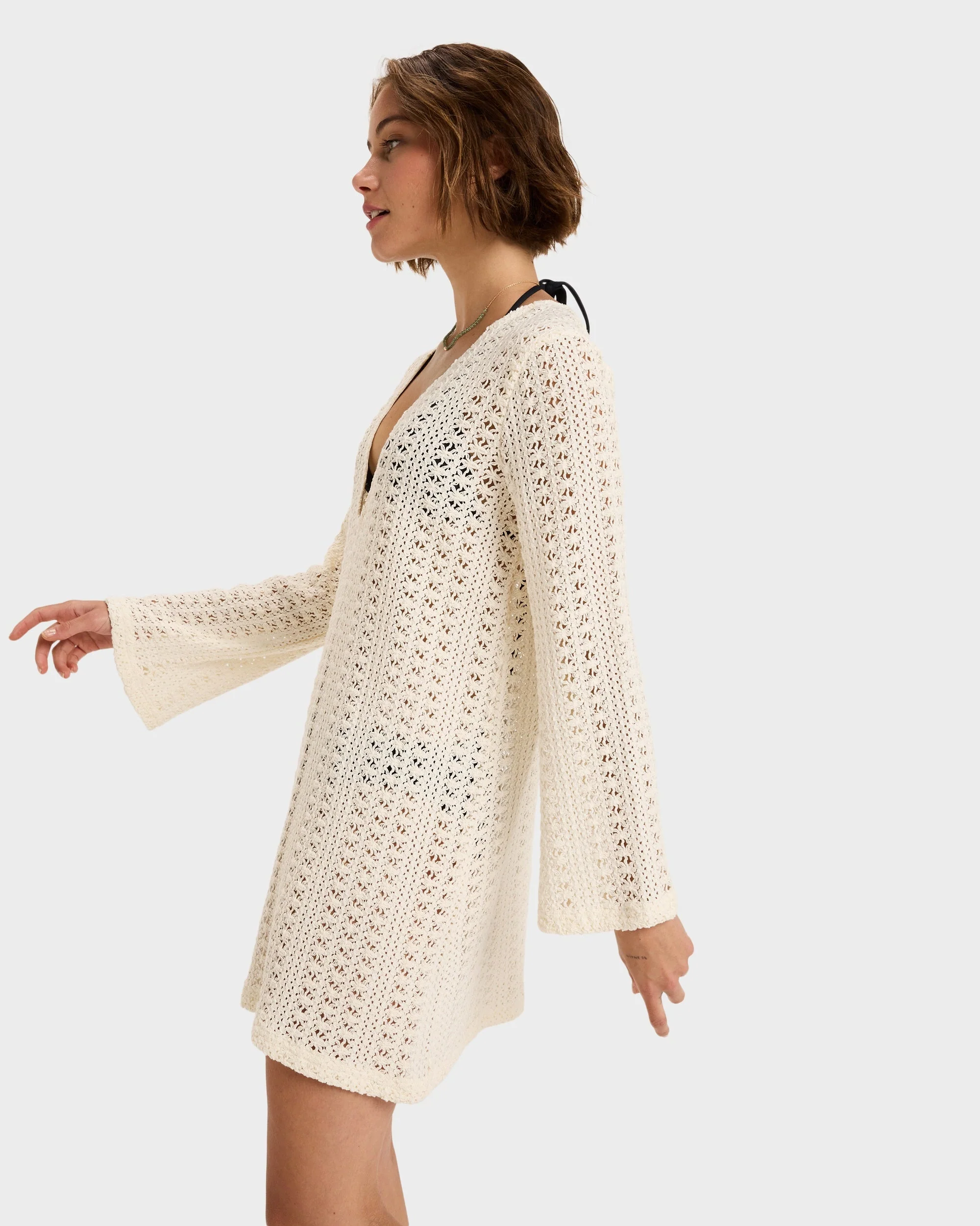 Womens Dream Coastline Cover Up Dress - Image 3