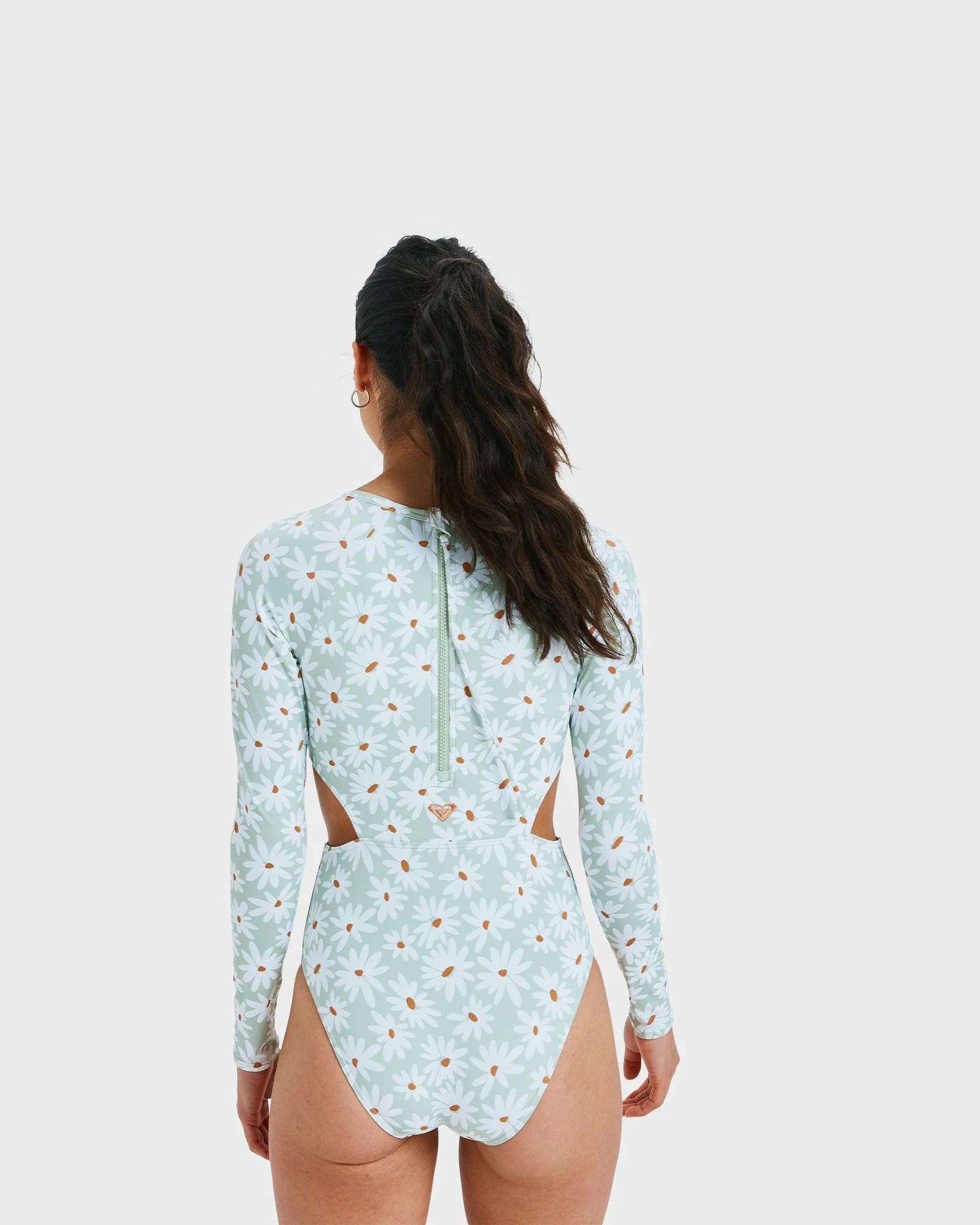 Womens Dream Floral One Piece Rash Vest - Image 3