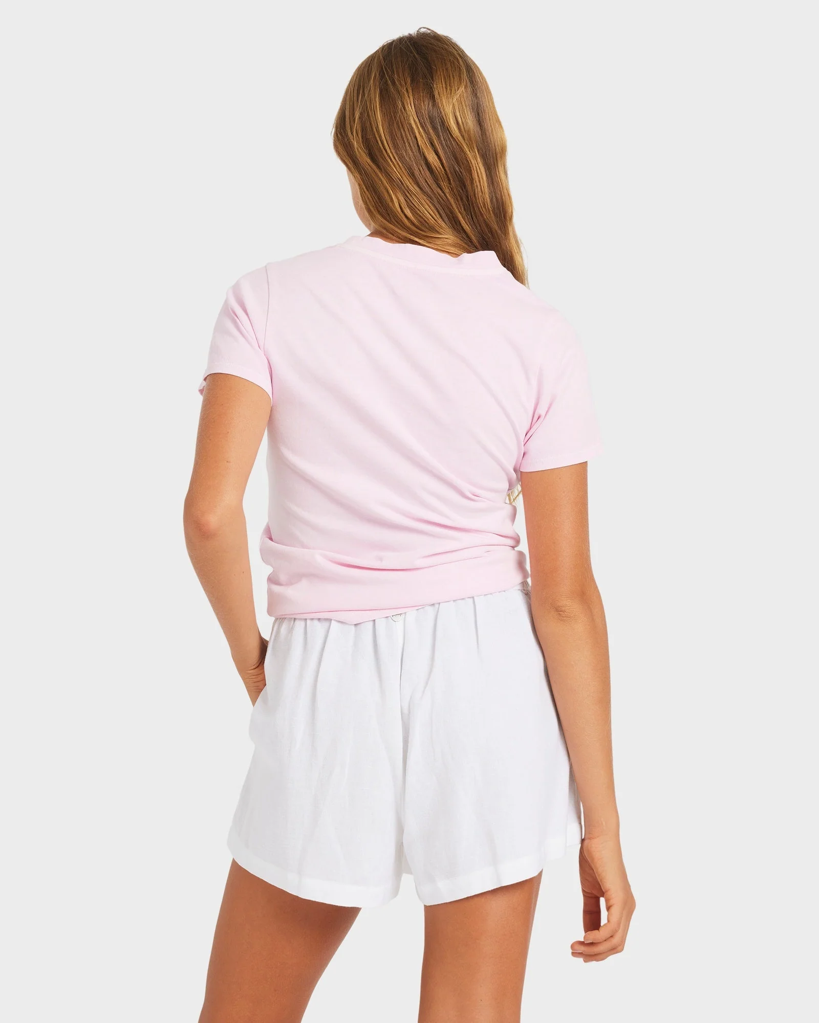 Womens Dreamer Elastic Waist Shorts - Image 2