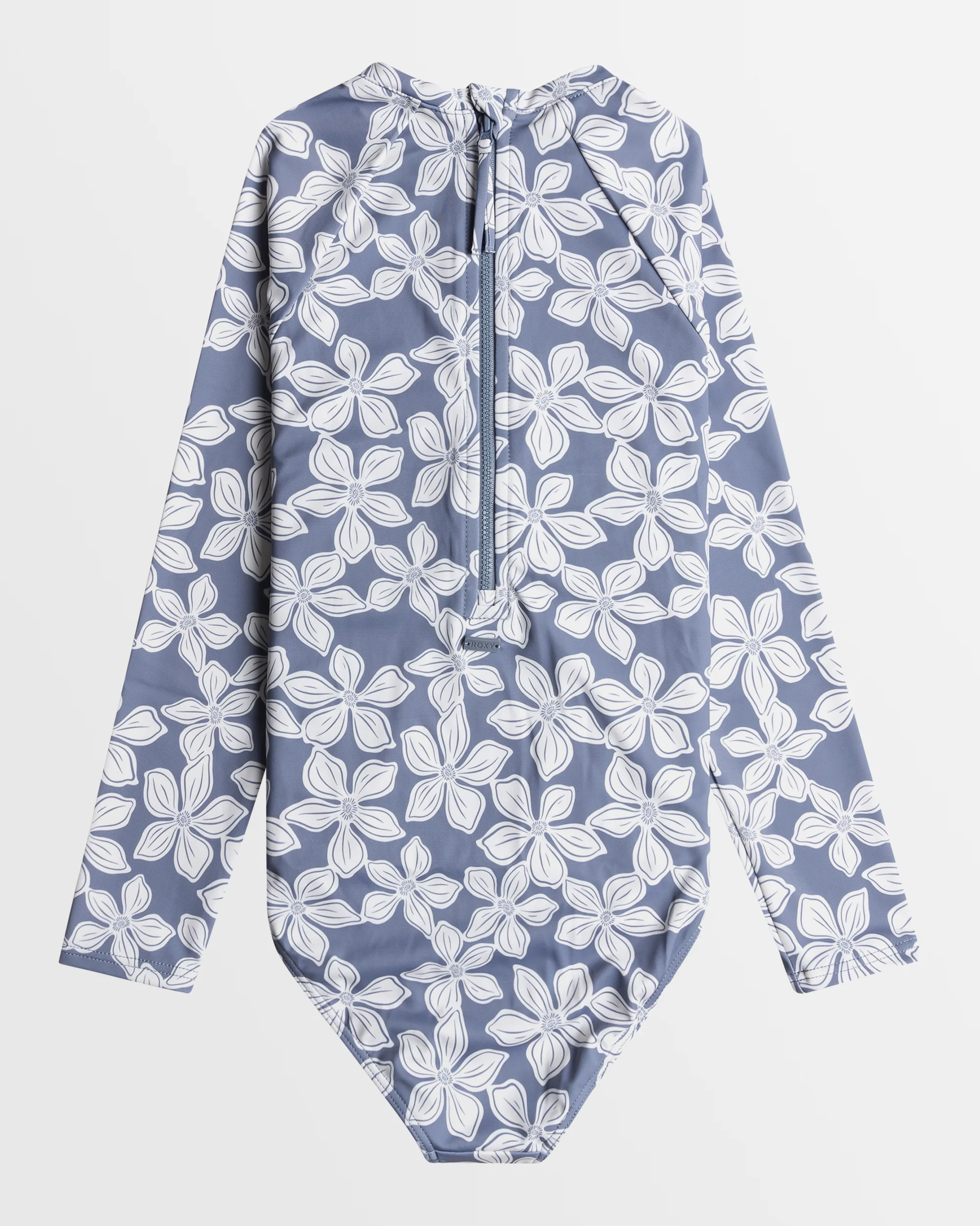 Girls 8-16 Drifter Floral Long Sleeve One Piece Rash Vest - Image 2