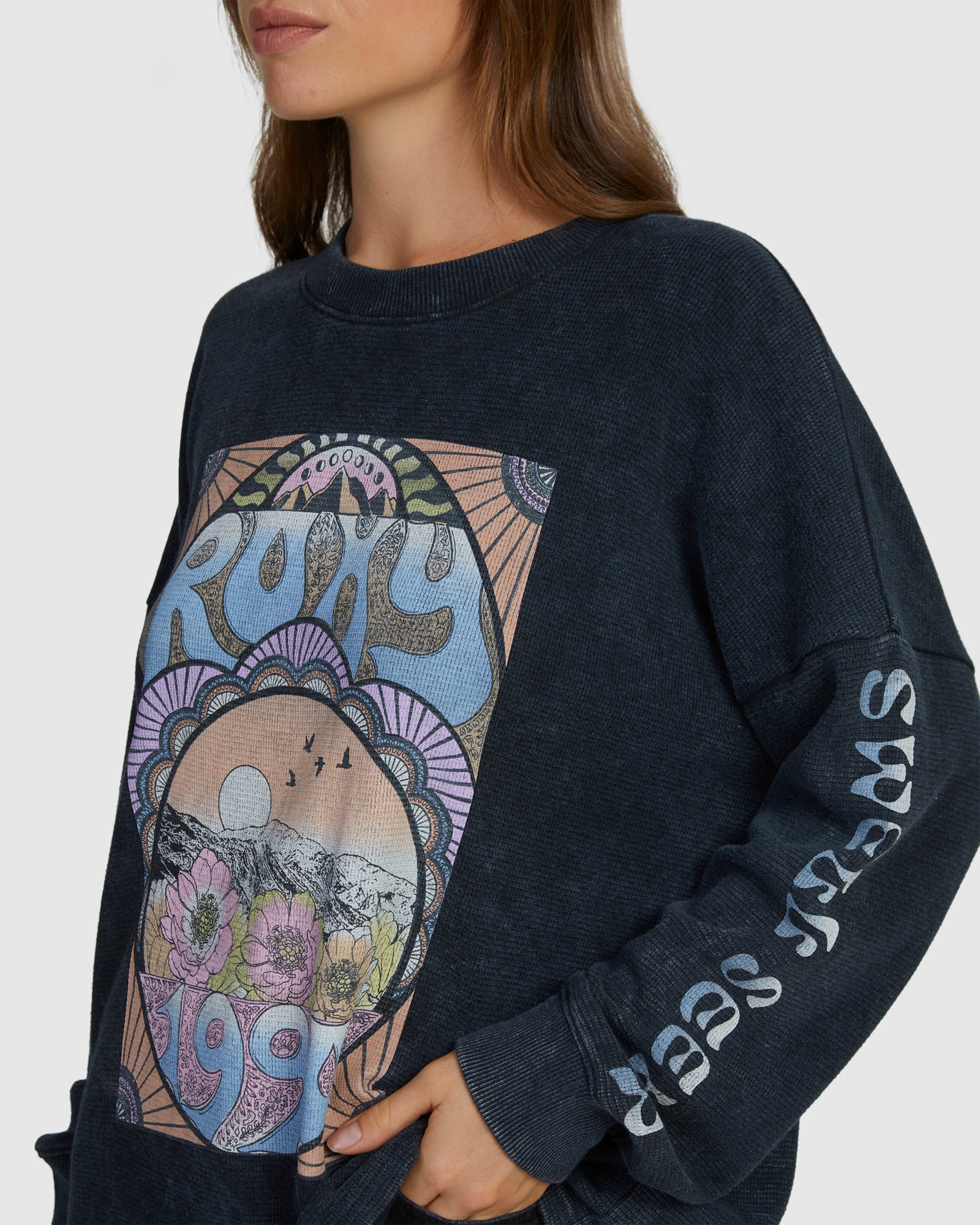 Womens East Side Long Sleeve Sweatshirt - Image 4
