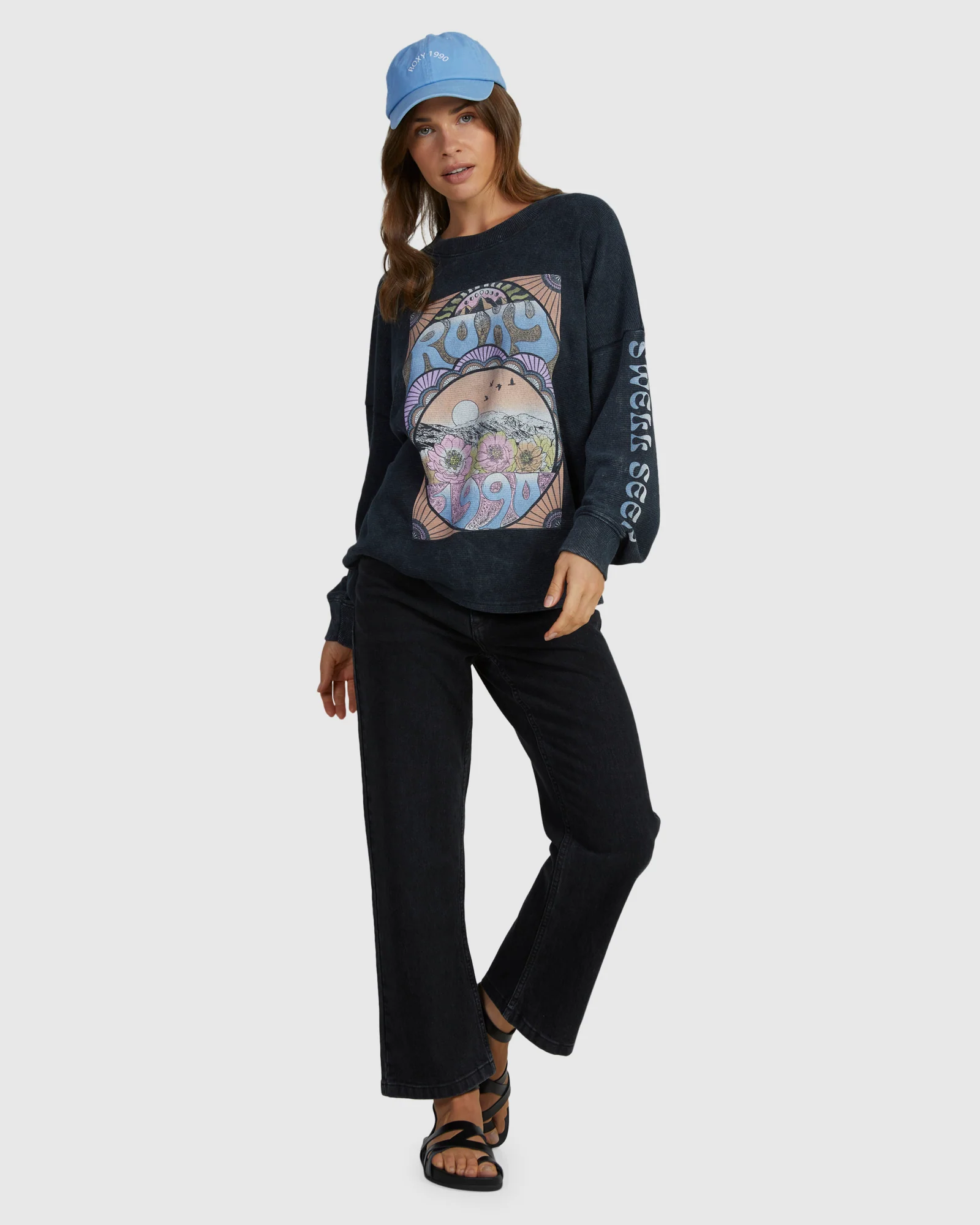 Womens East Side Long Sleeve Sweatshirt - Image 5