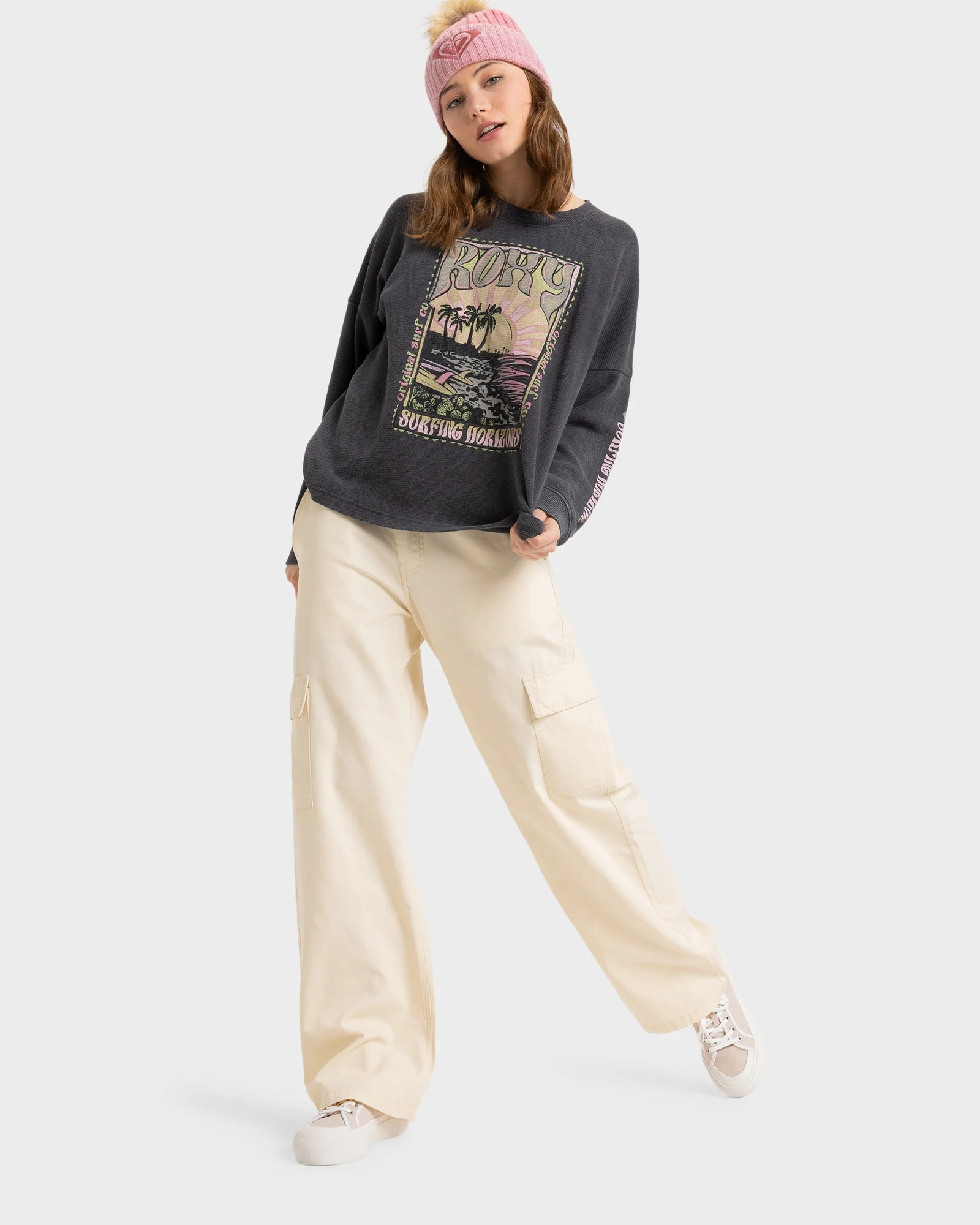 Womens Eastside Midweight Crew Neck - Image 5