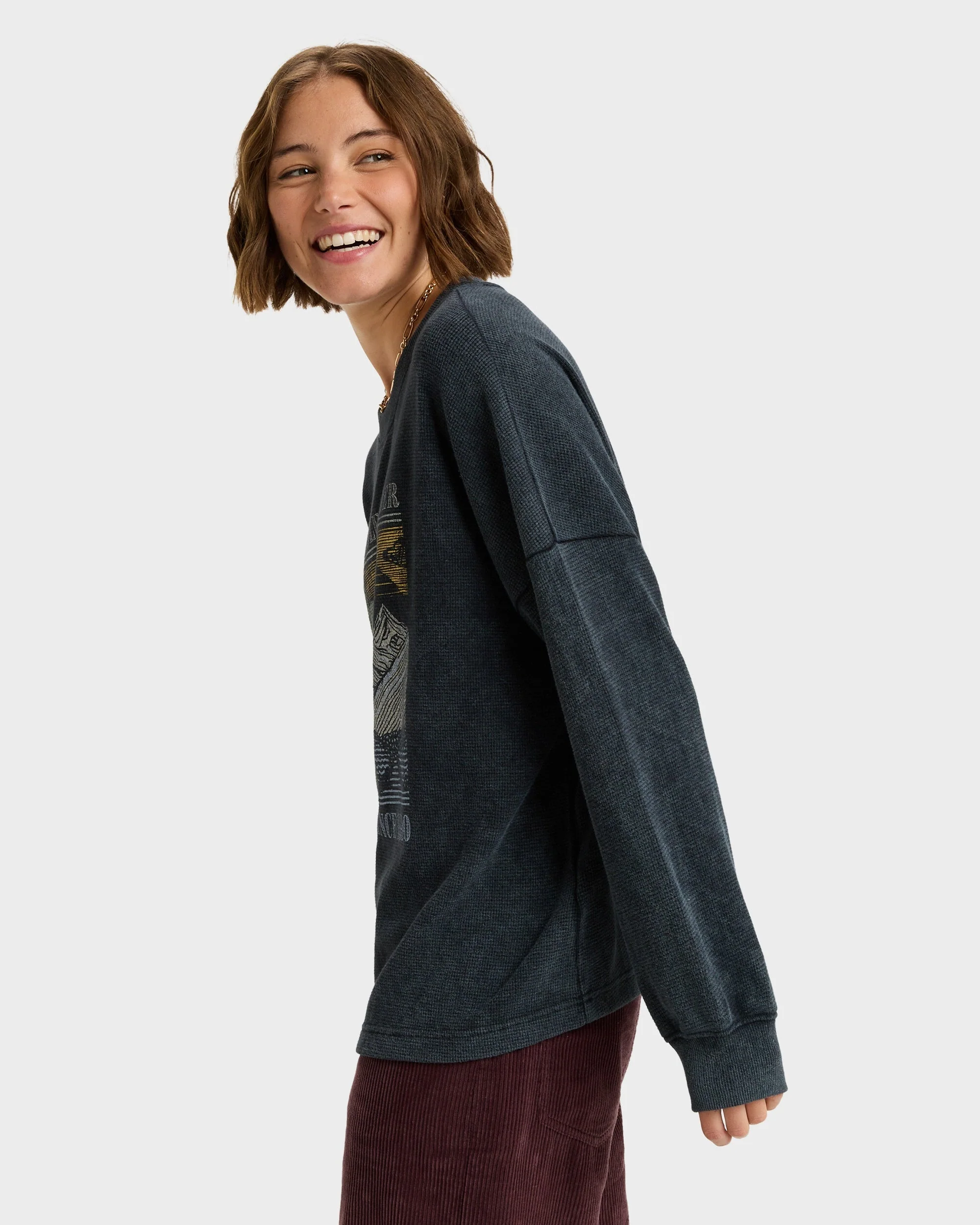 Womens Eastside Midweight Crew Neck - Image 2