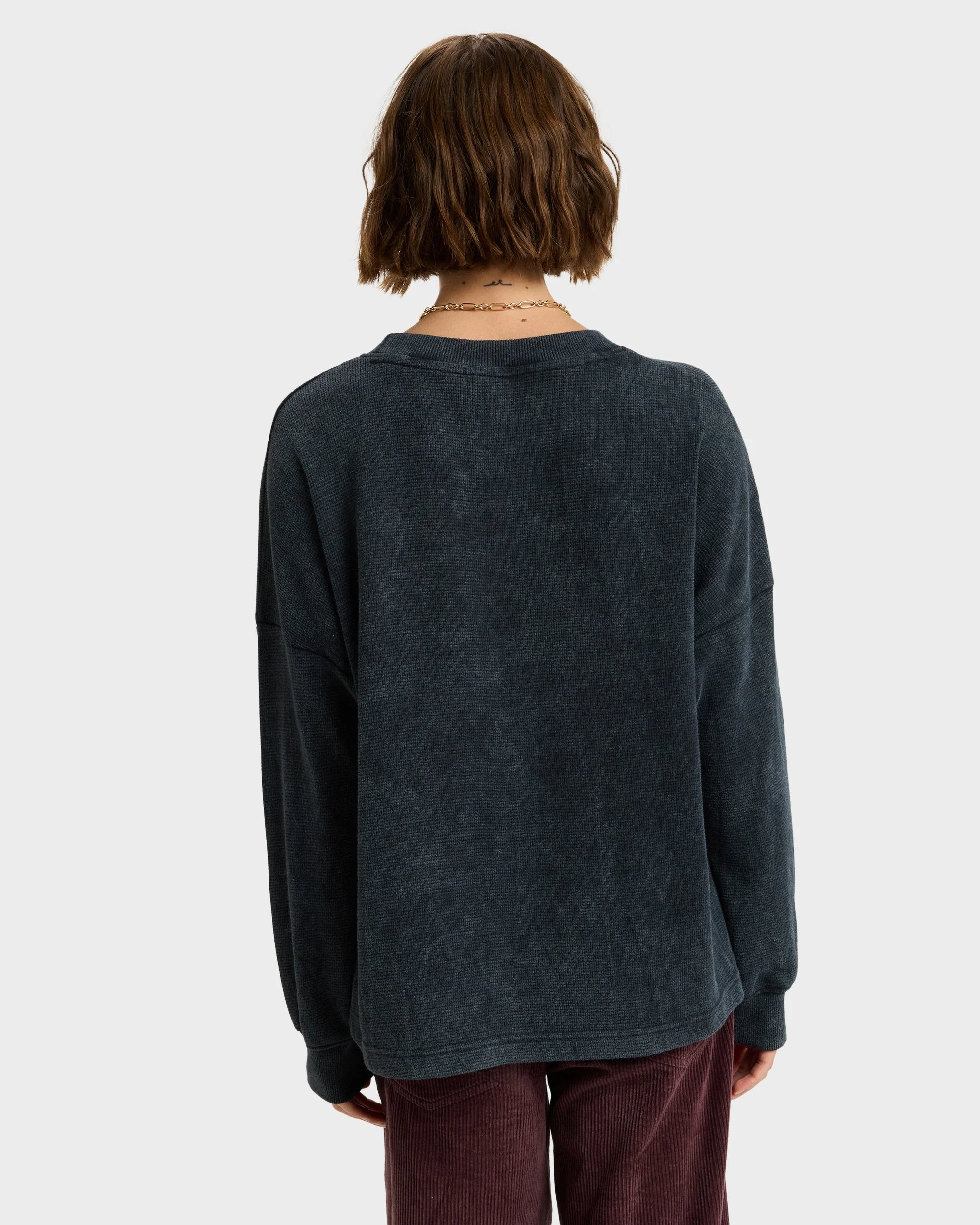 Womens Eastside Midweight Crew Neck - Image 3