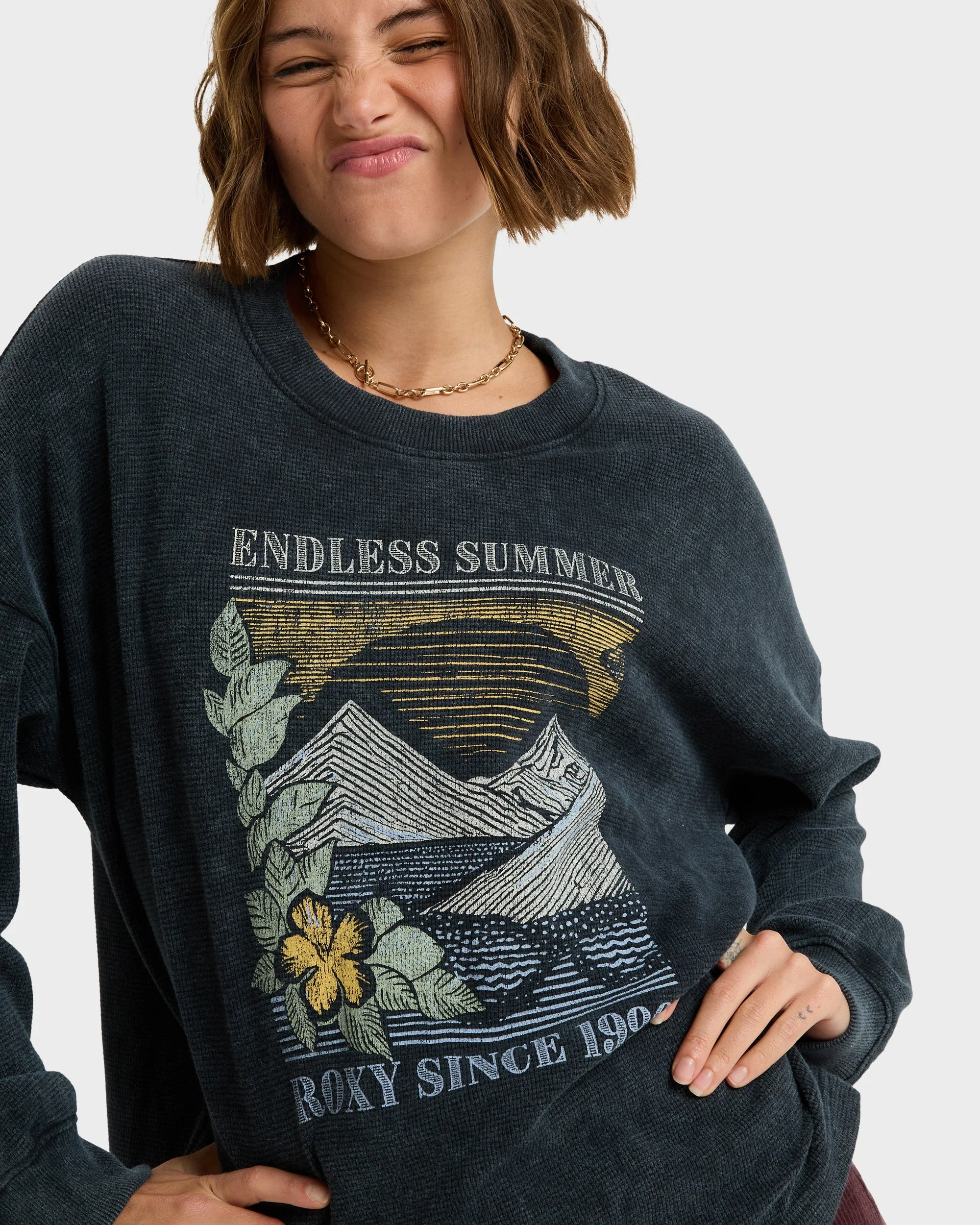Womens Eastside Midweight Crew Neck - Image 4