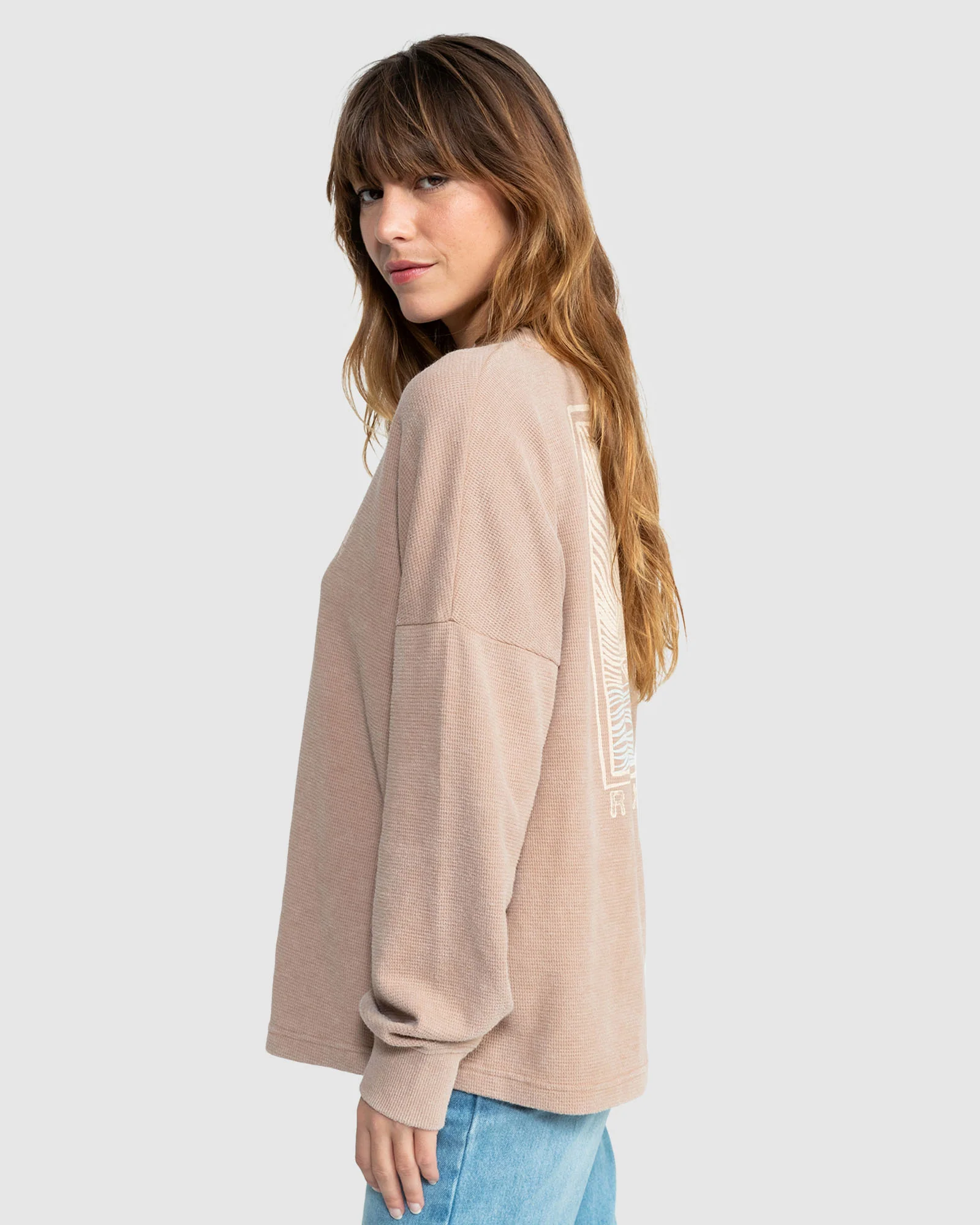 Womens Eastside Midweight Long Sleeve Top - Image 2