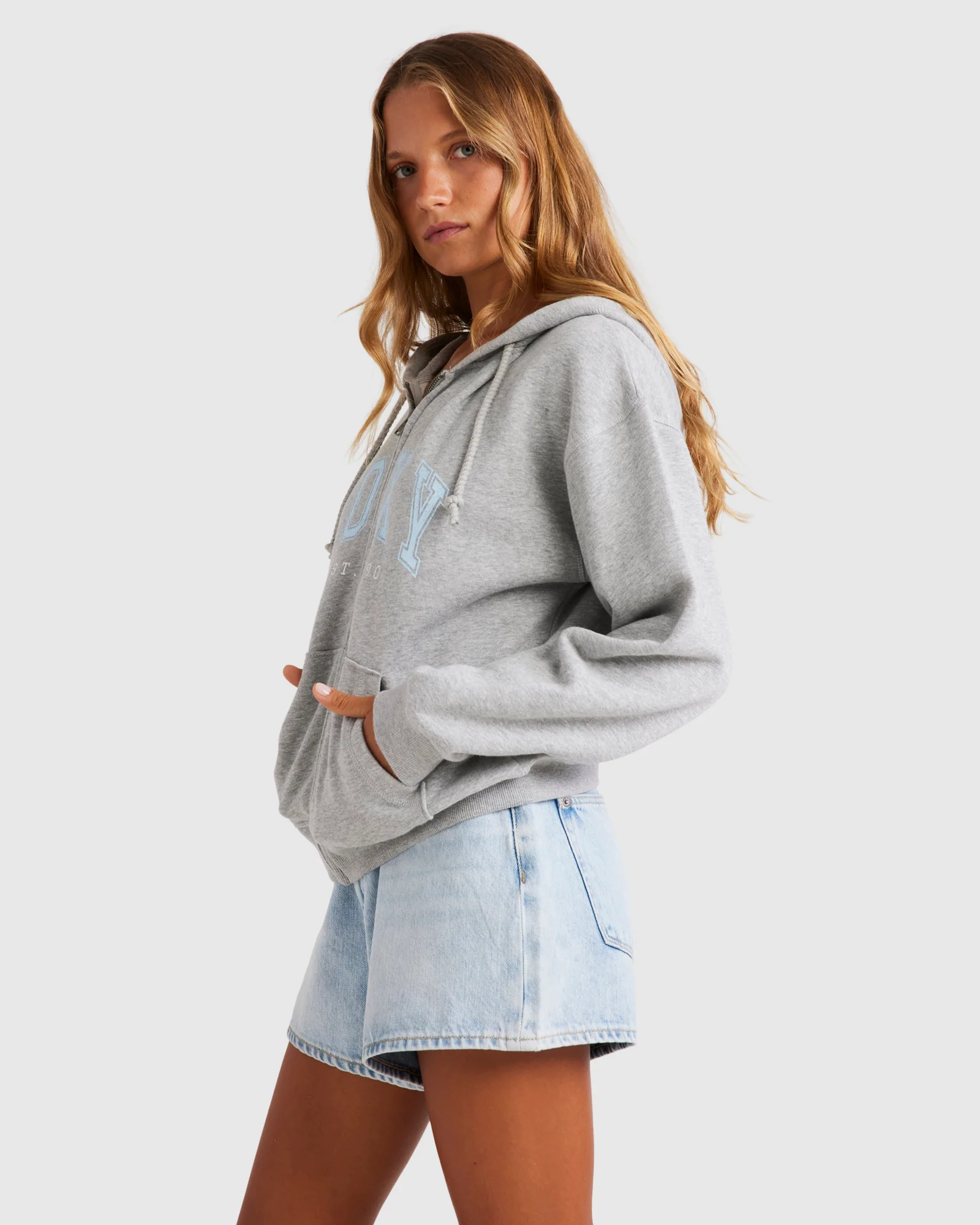 Womens Endless Days Zip-Up Hoodie - Image 2