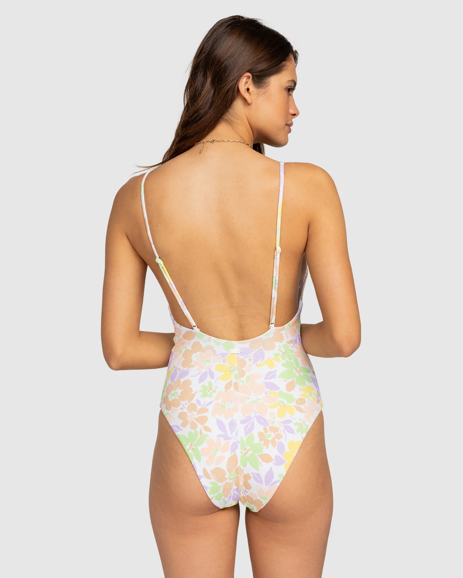 Womens Ephemere High Leg One Piece Swimsuit - Image 3