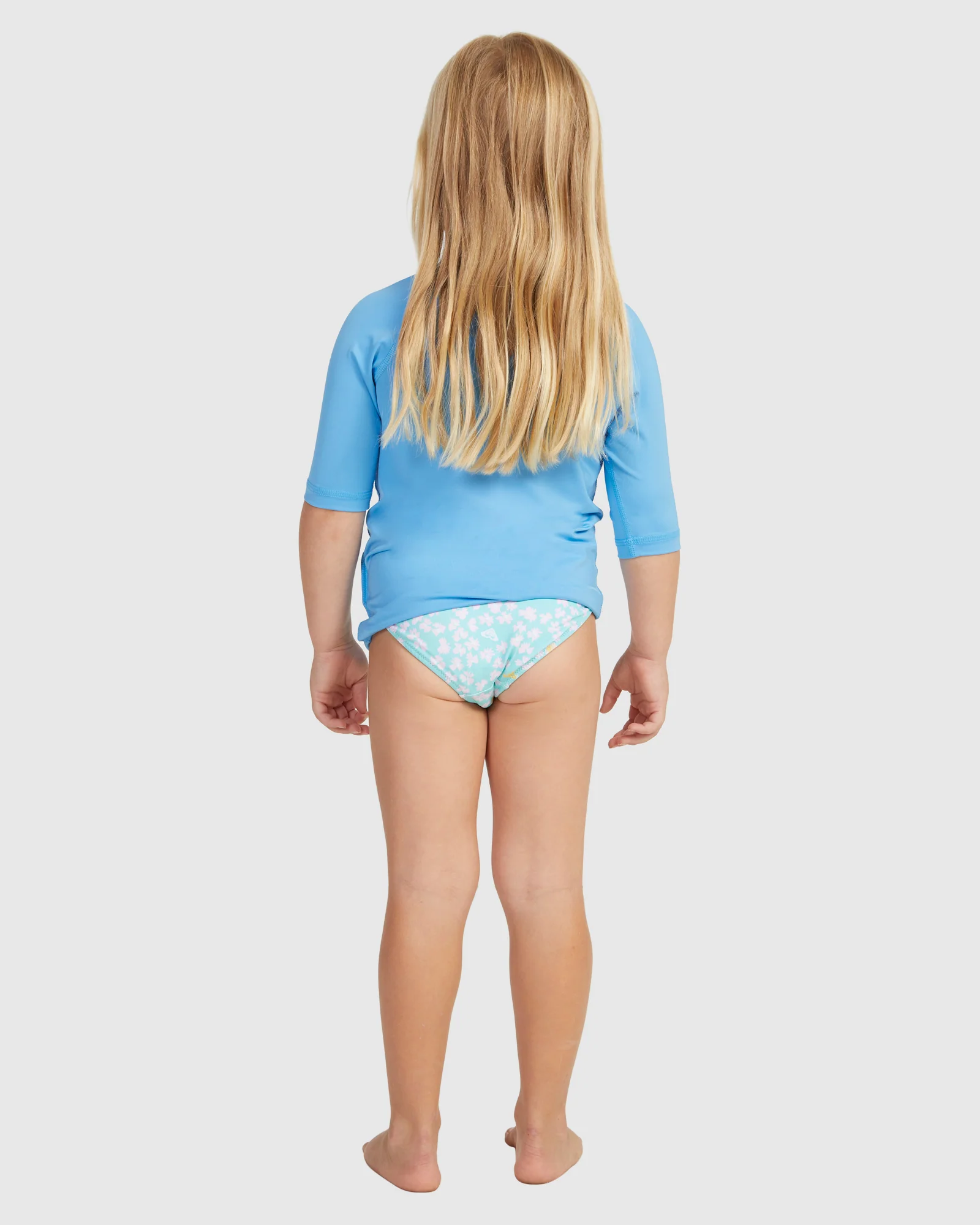 Girls Essential 3/4 Sleeves Rashguard - Image 3