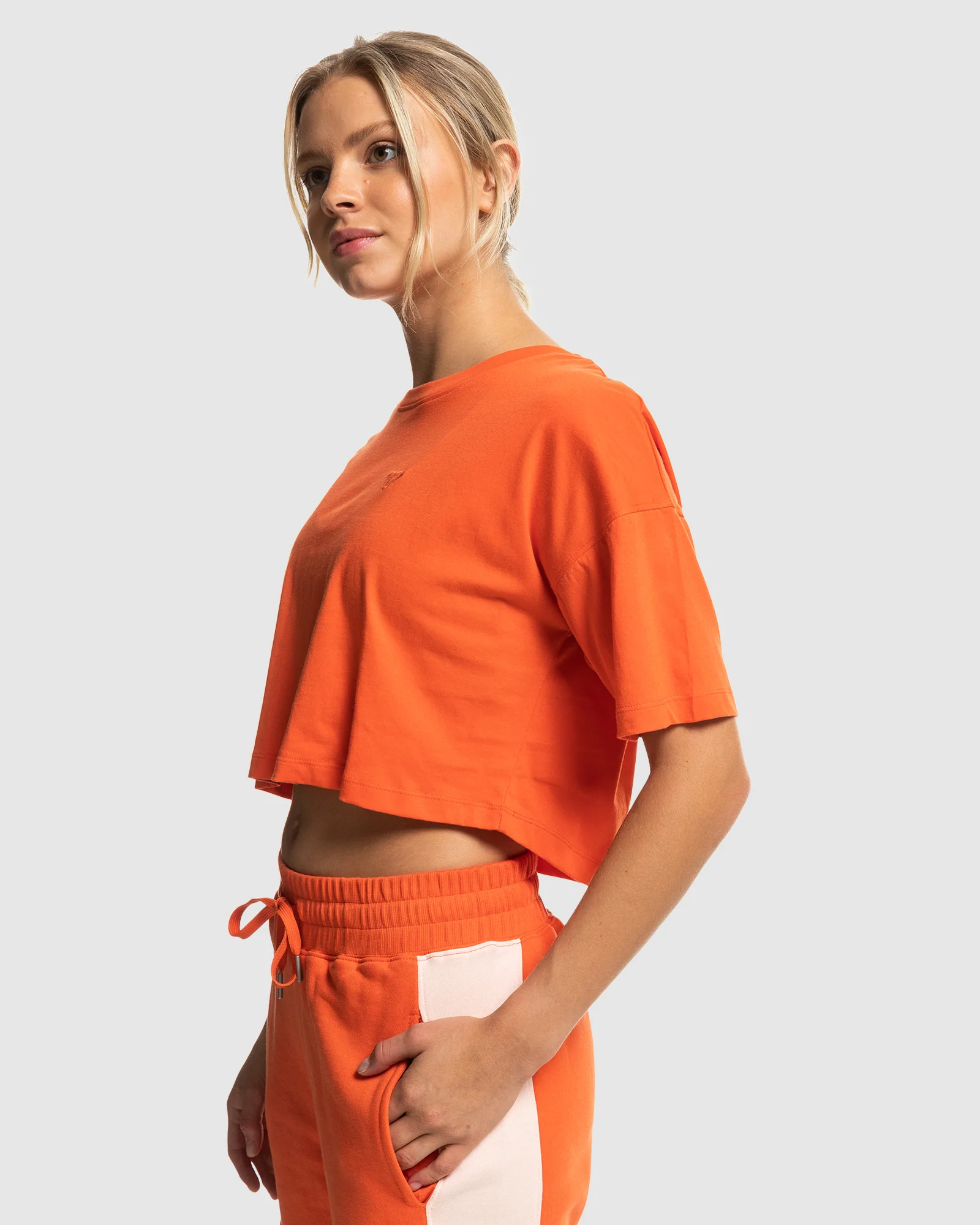 Womens Essential Crop Tee T-Shirt - Image 2