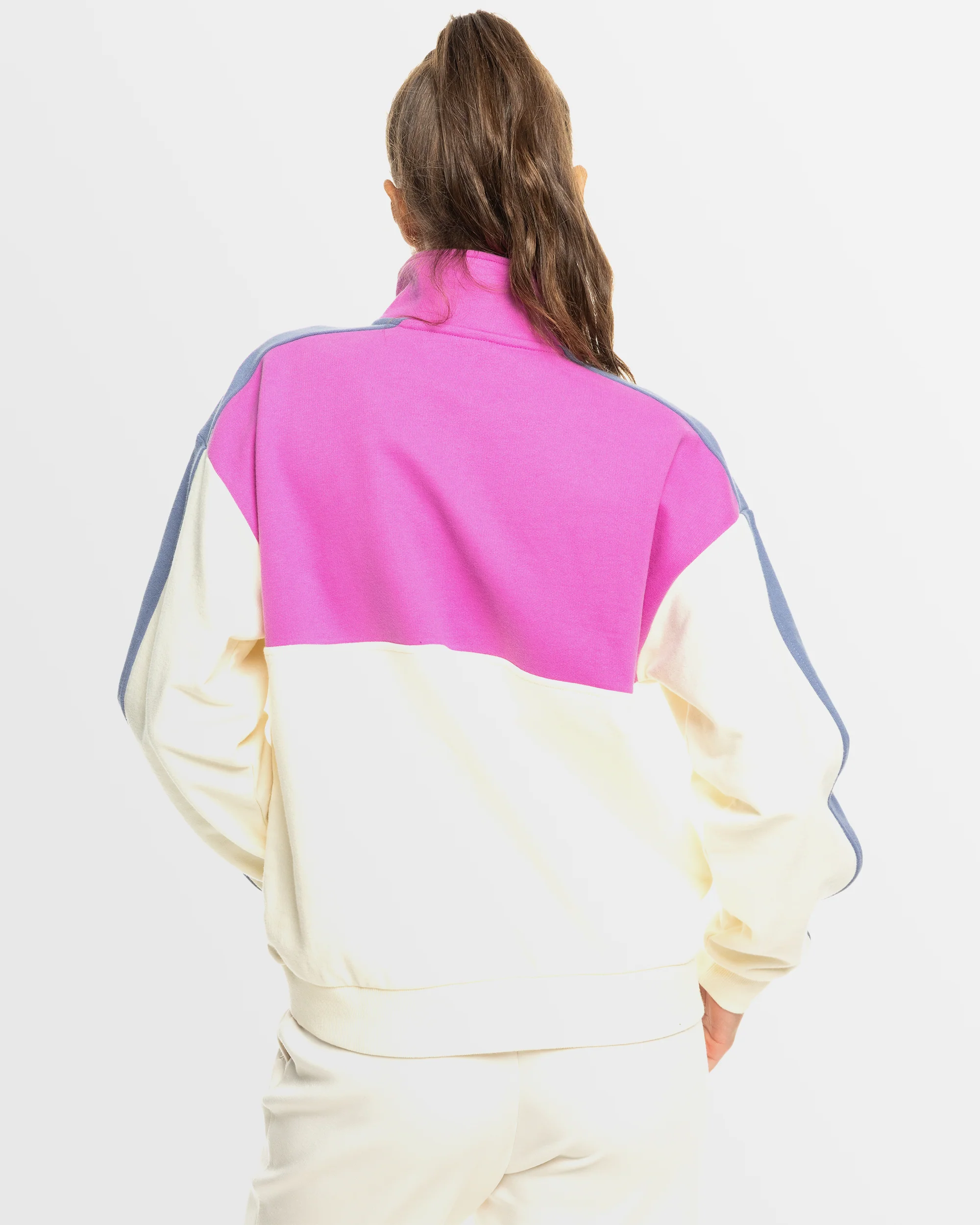 Womens Essential Energy Half Zip Sweatshirt - Image 3