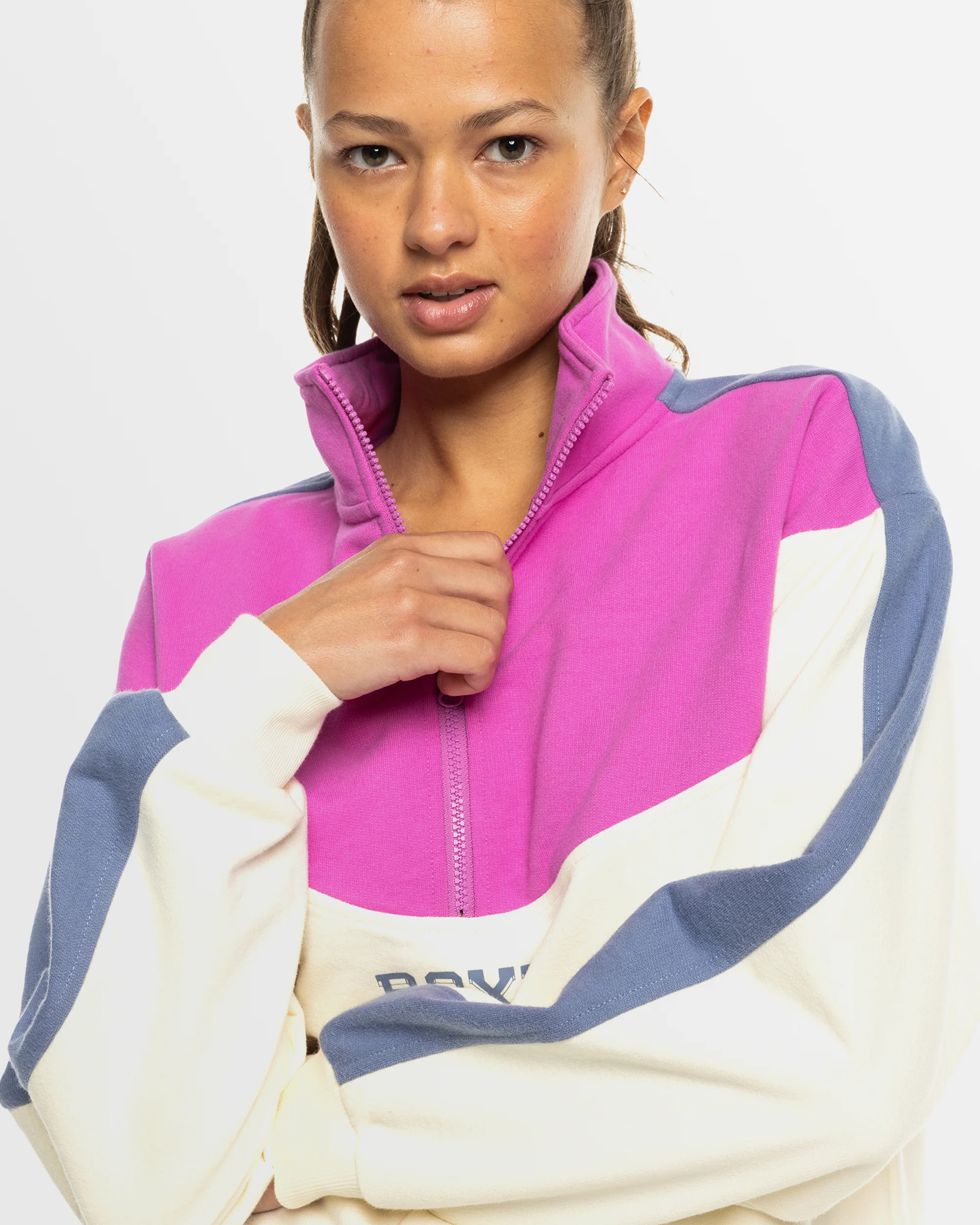 Womens Essential Energy Half Zip Sweatshirt - Image 4