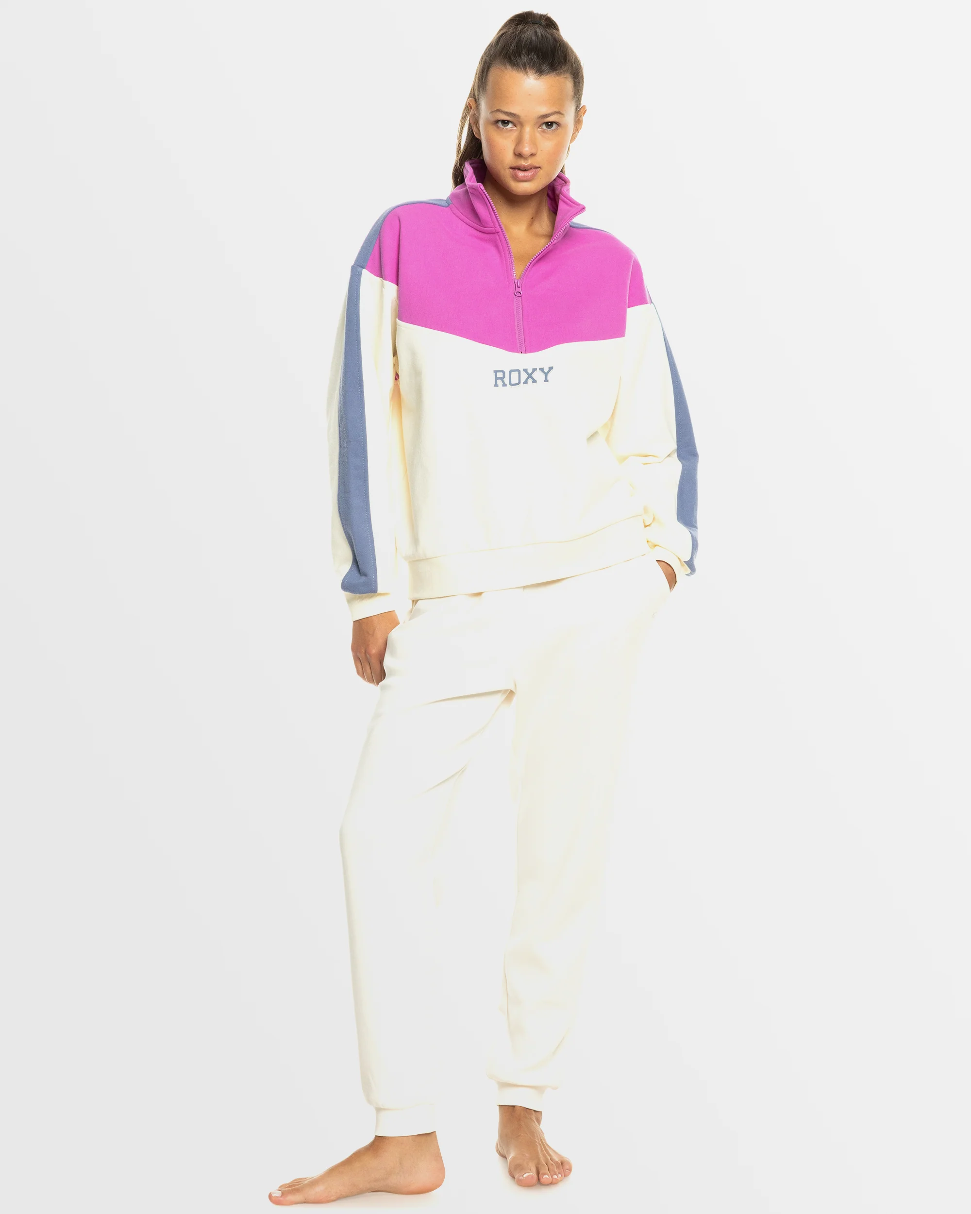 Womens Essential Energy Half Zip Sweatshirt - Image 5
