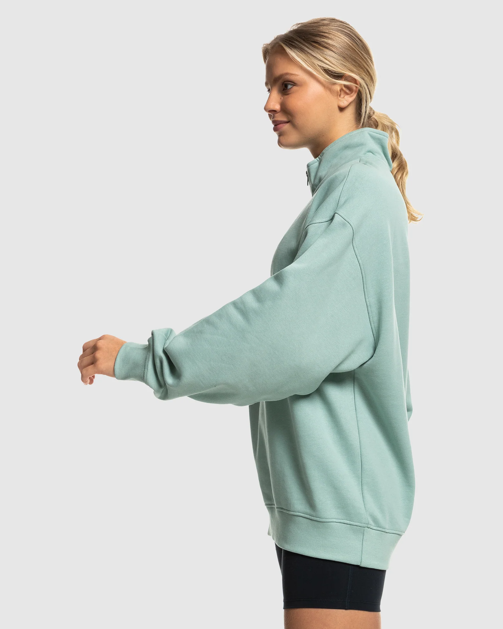 Womens Essential Energy Half Zip Sweatshirt - Image 2