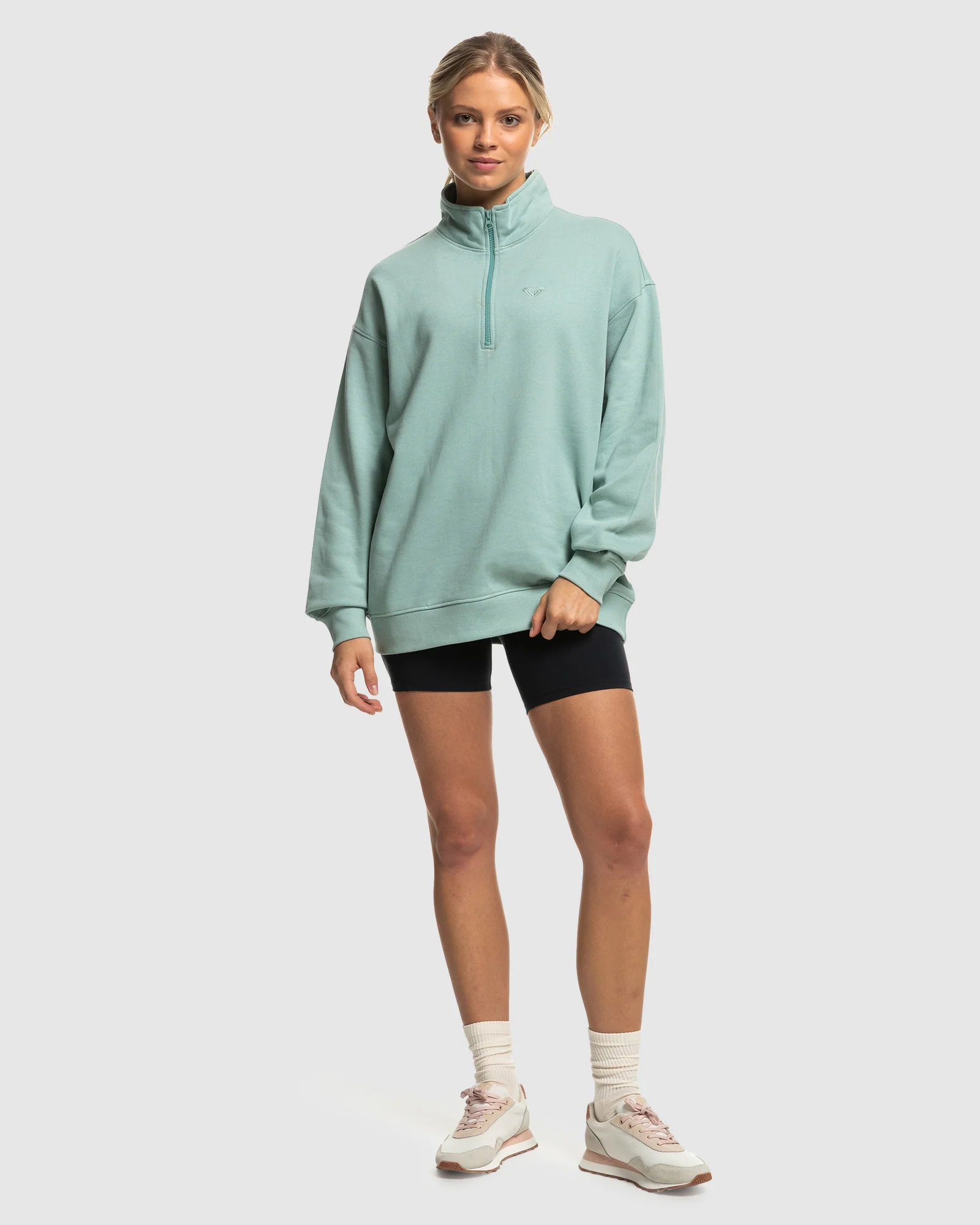 Womens Essential Energy Half Zip Sweatshirt - Image 5