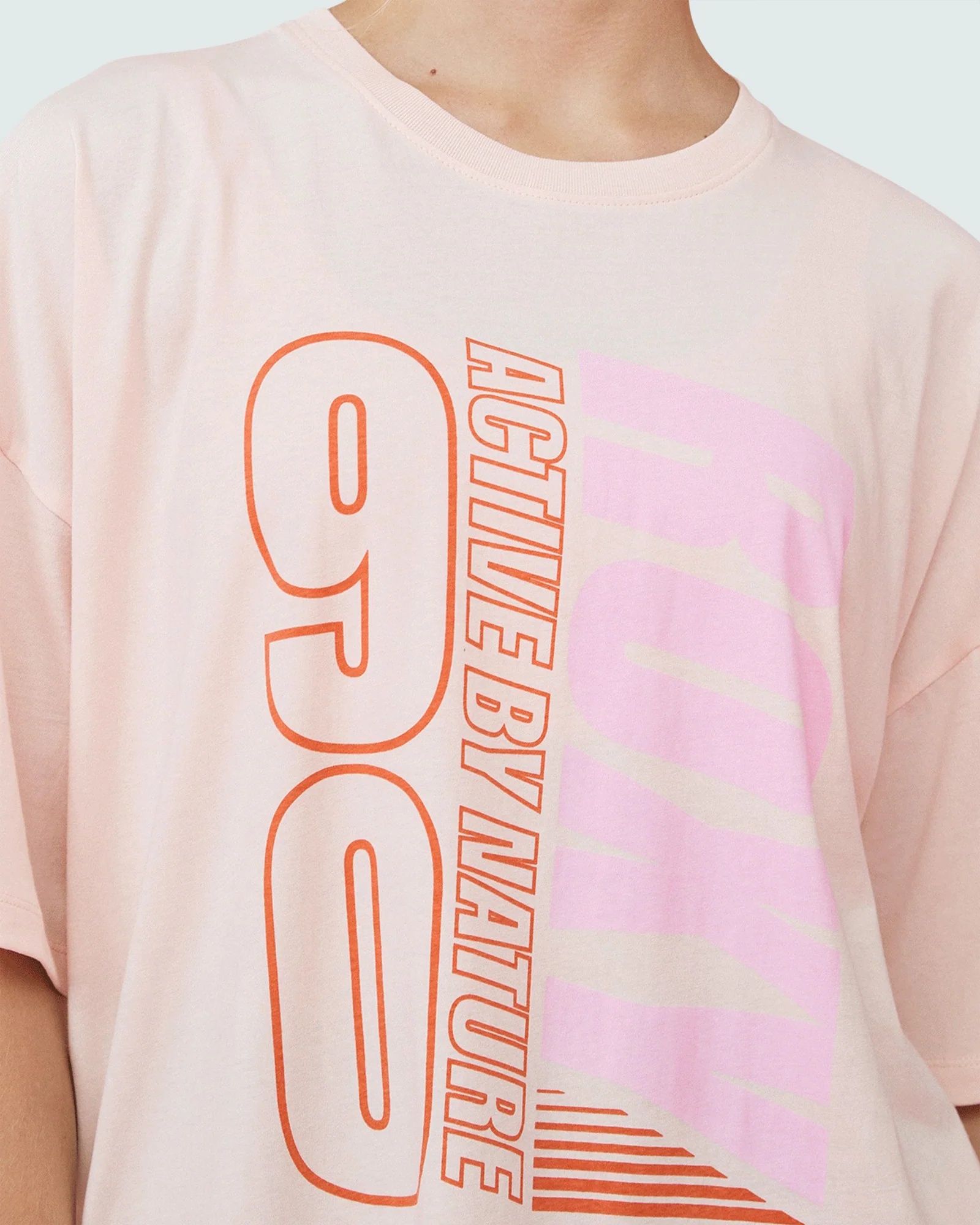 Womens Essential Energy Oversize Tee T-Shirt - Image 4
