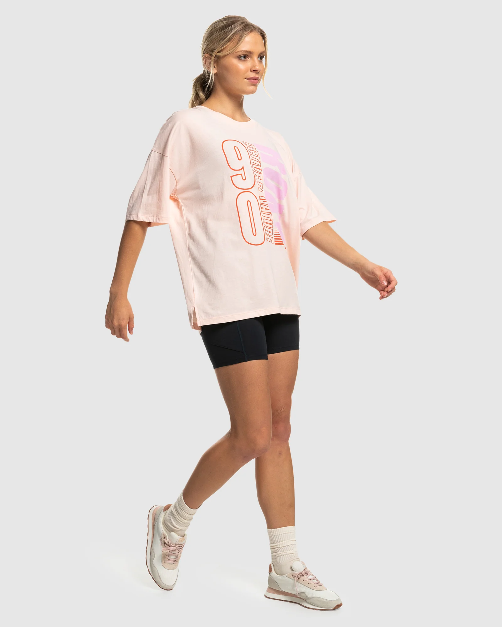 Womens Essential Energy Oversize Tee T-Shirt - Image 5