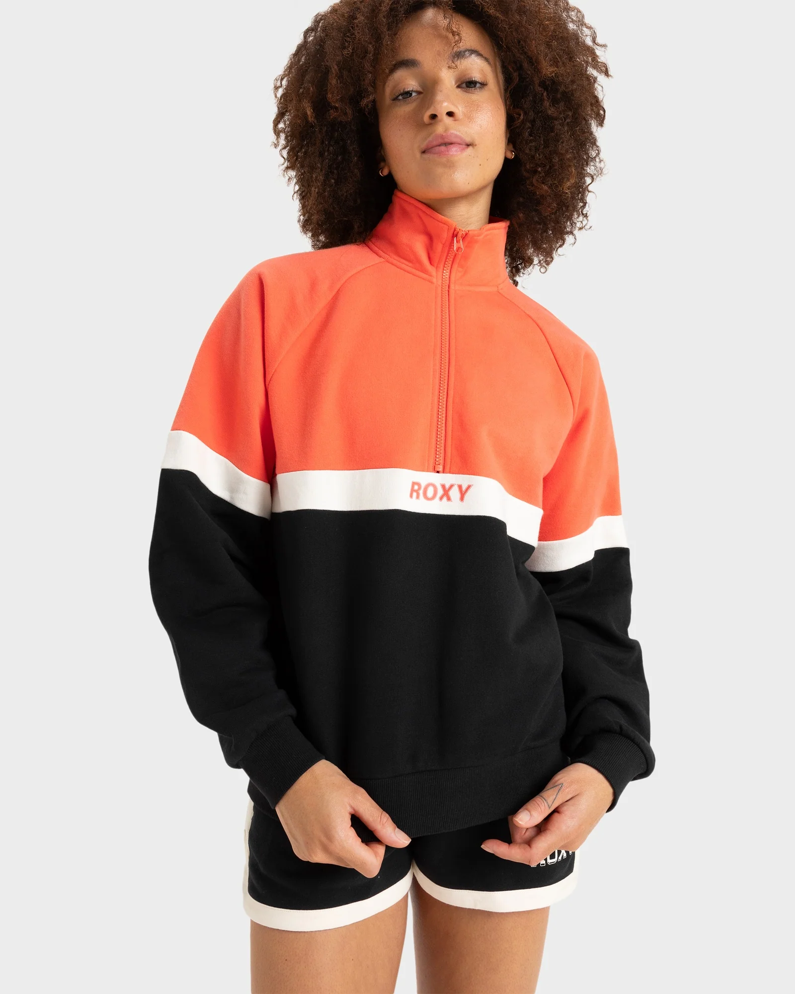 Womens Essential Energy Relax Halfzip Fleece Top - Image 2