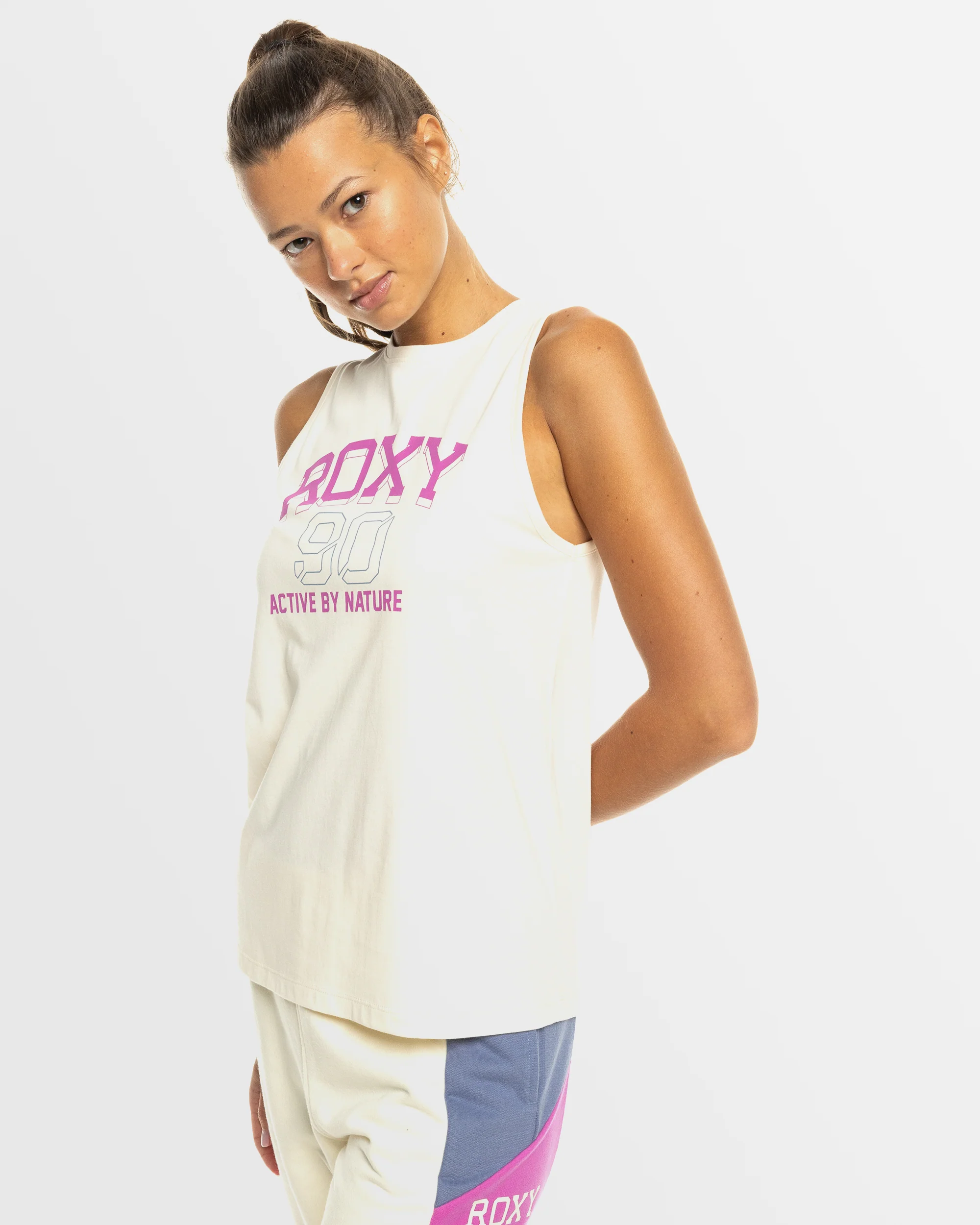 Womens Essential Energy Varsity  Sport Tank - Image 2