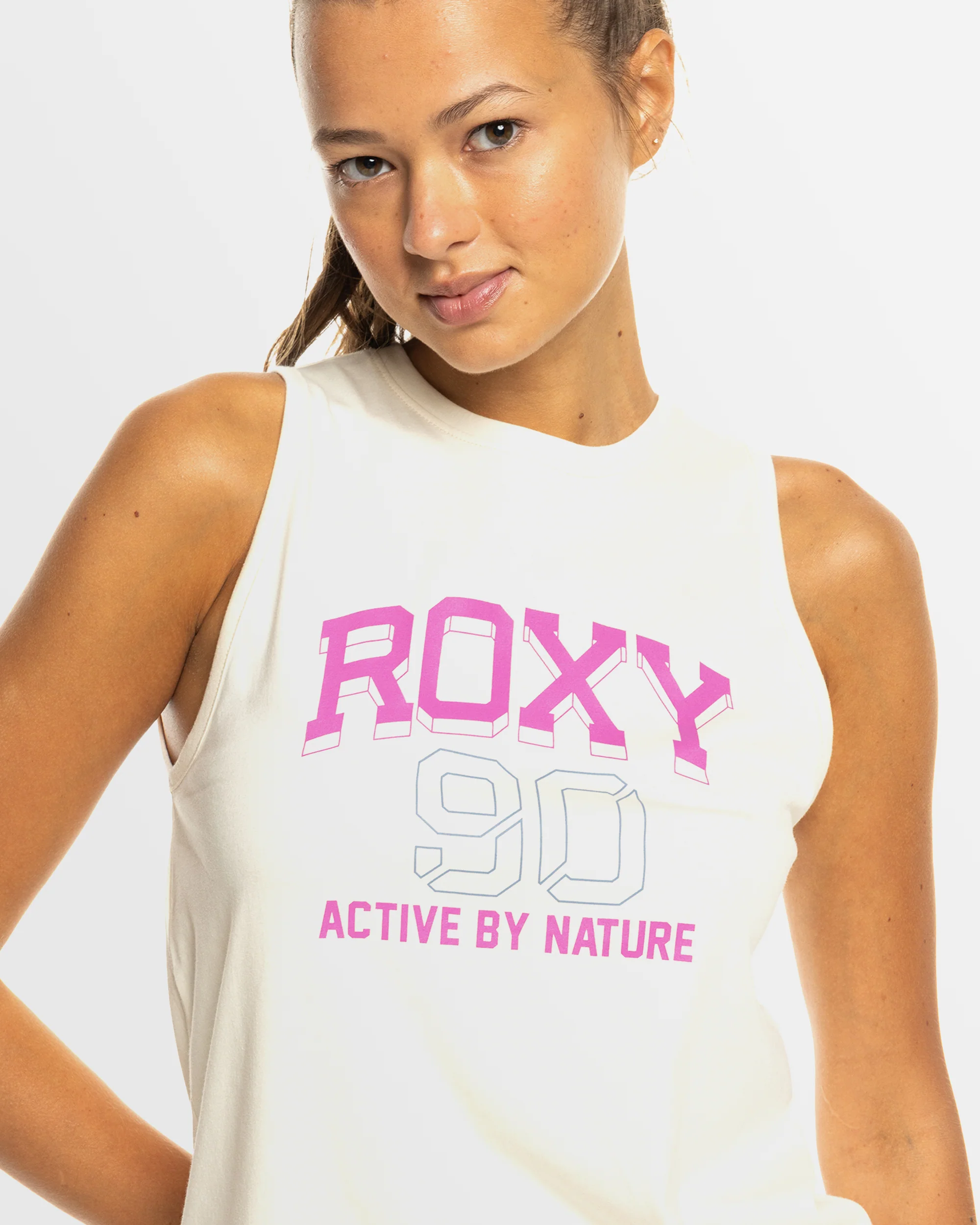 Womens Essential Energy Varsity  Sport Tank - Image 4