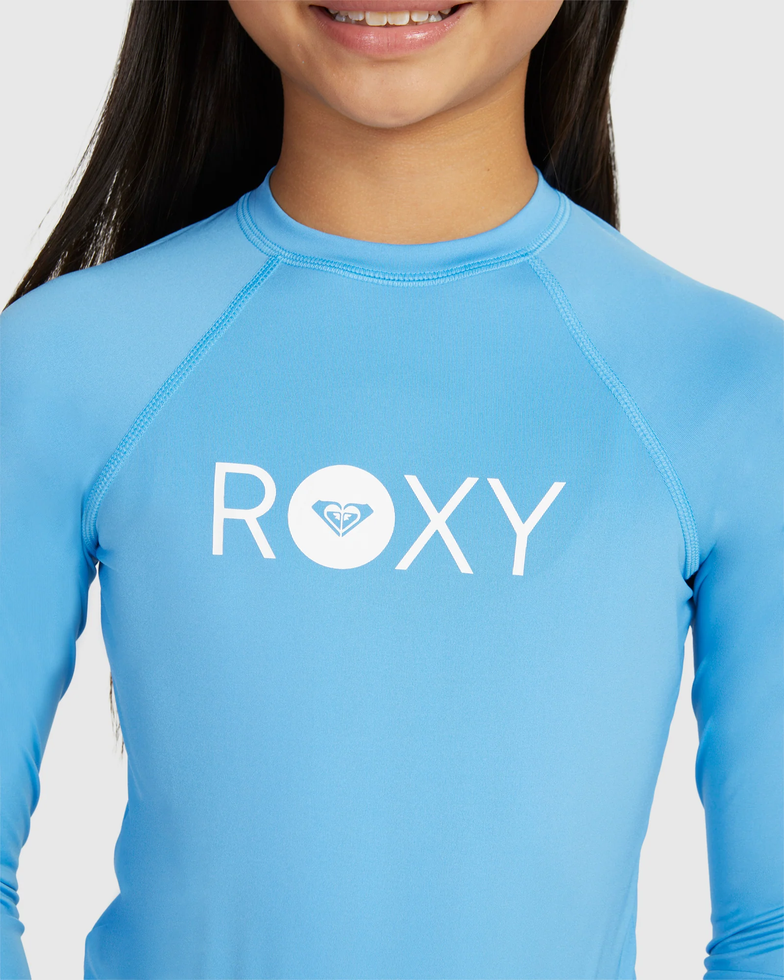 Girls Essential Ls Lycra Rashguard - Image 4