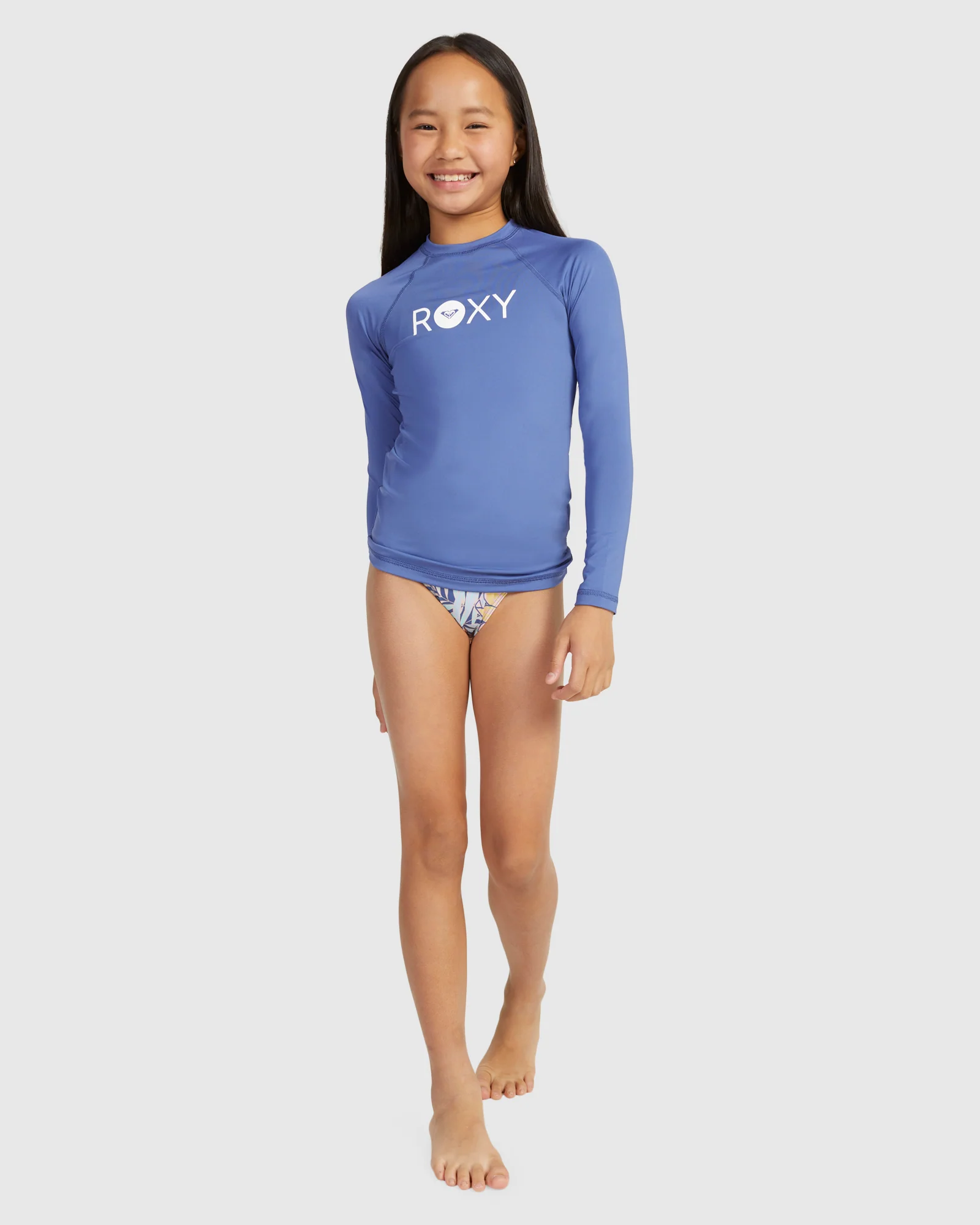 Girls Essential Ls Lycra Rashguard - Image 5