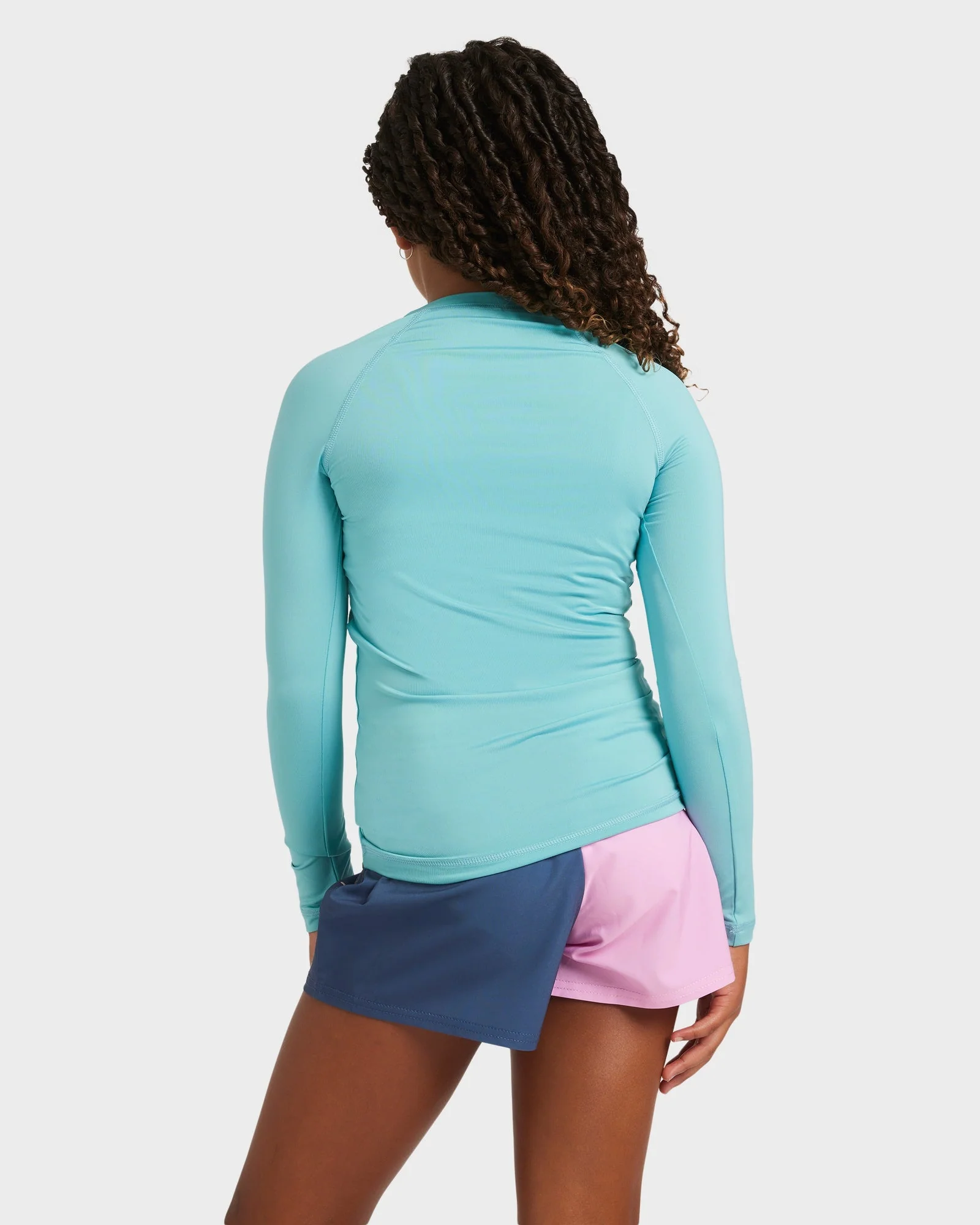 Girls 8-16 Essential Long Sleeve Rash Vest - Image 3