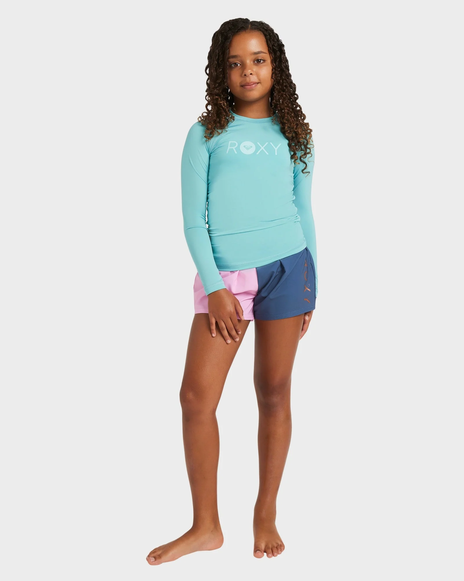 Girls 8-16 Essential Long Sleeve Rash Vest - Image 5