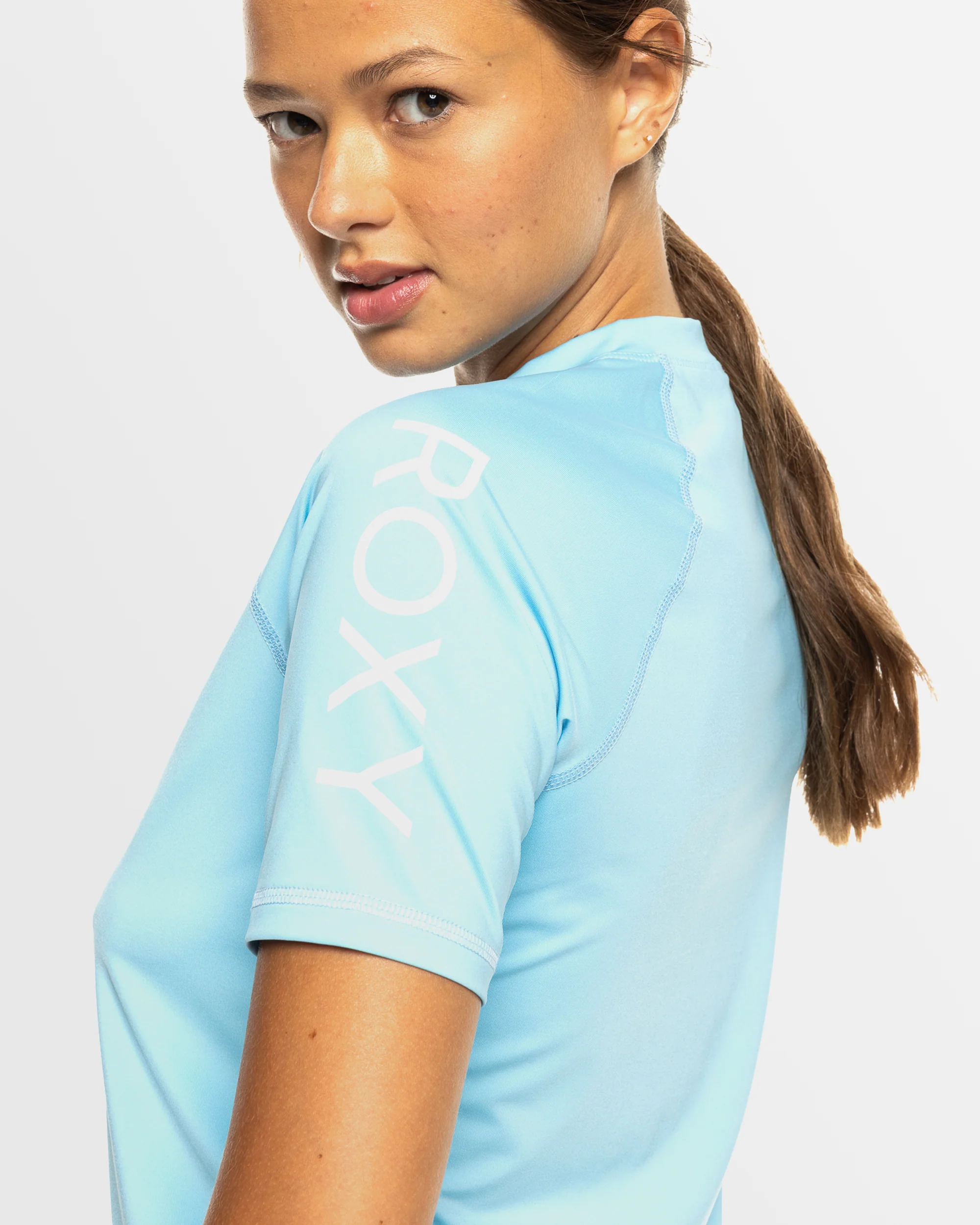 Womens Essential Short Sleeve Upf 50 Surf T-Shirt - Image 4
