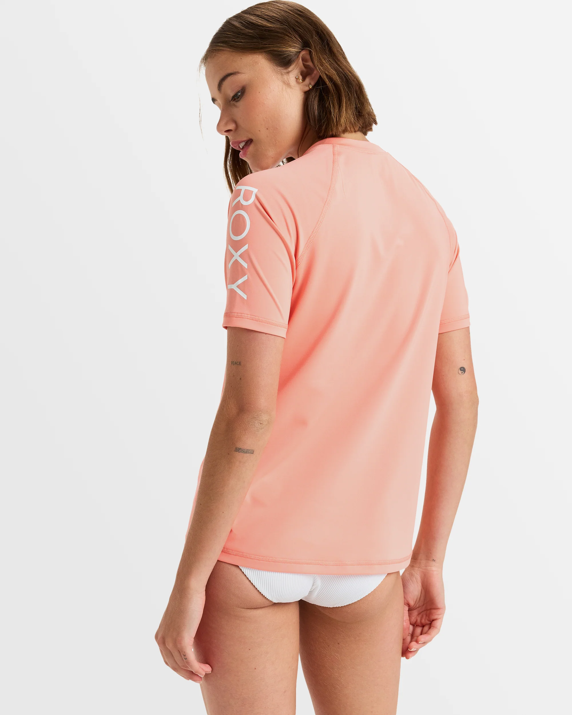 Womens Essential Short Sleeve Upf 50 Surf T-Shirt - Image 3
