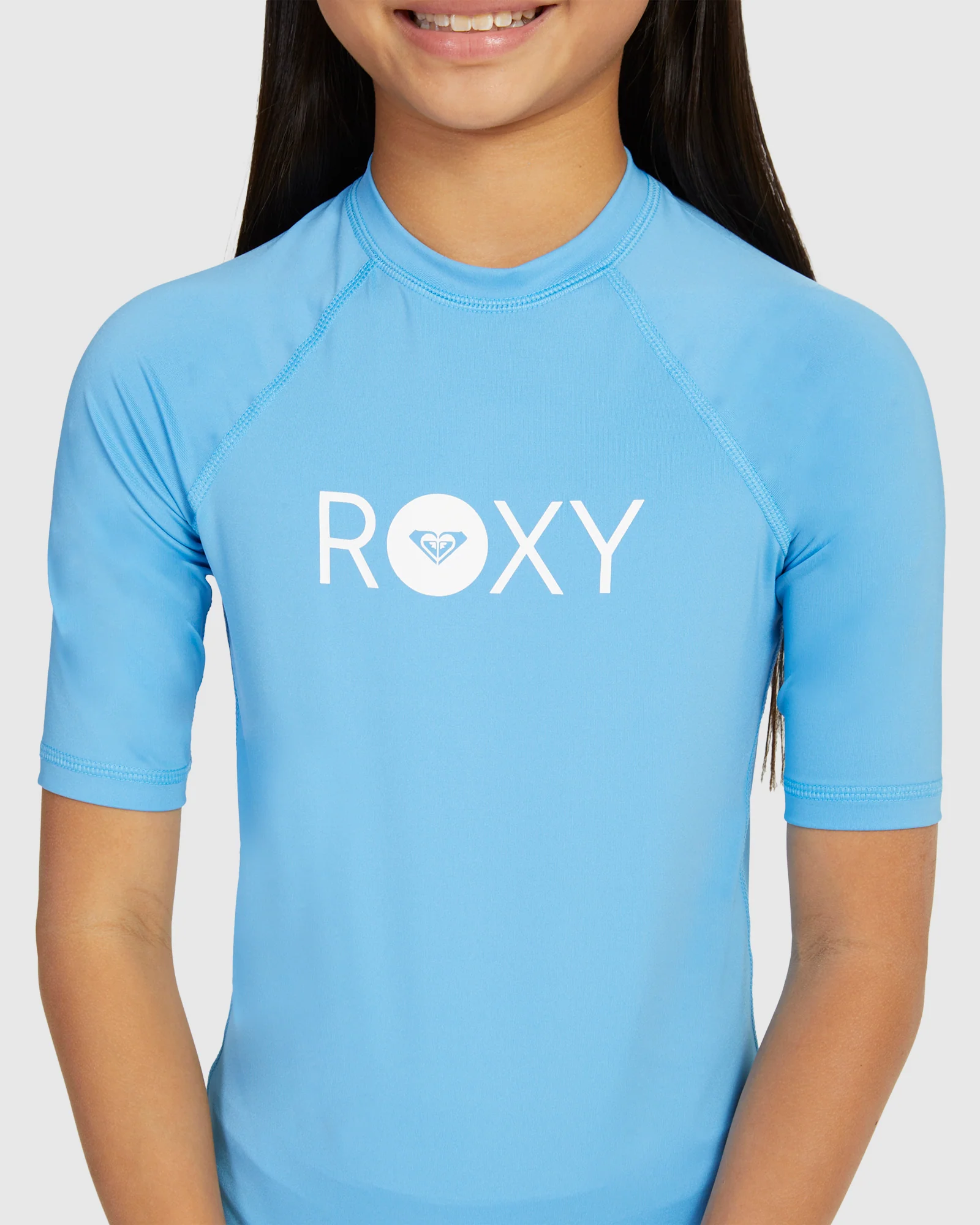 Girls Essential Ss Lycra Rashguard - Image 4