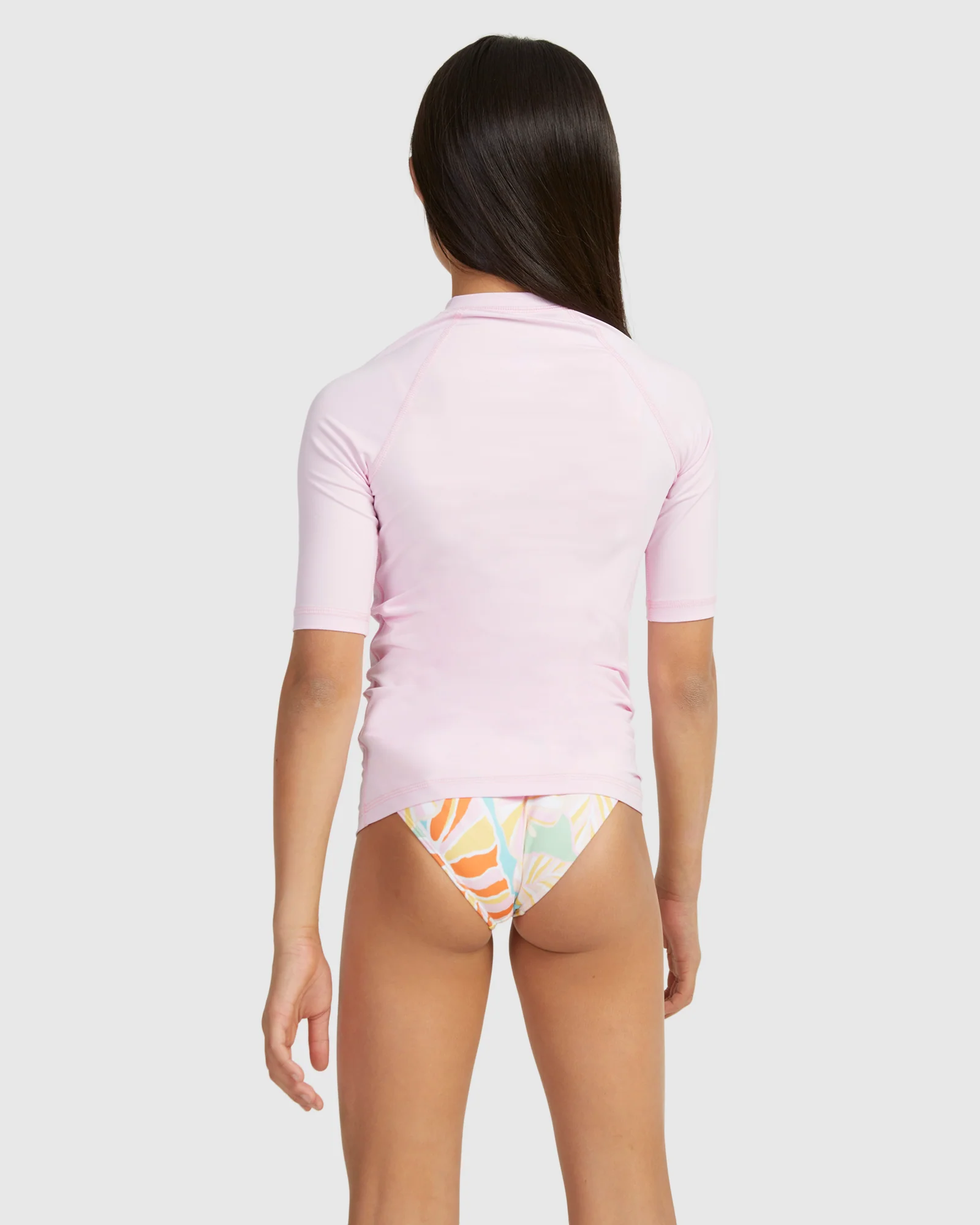 Girls Essential Ss Lycra Rashguard - Image 3