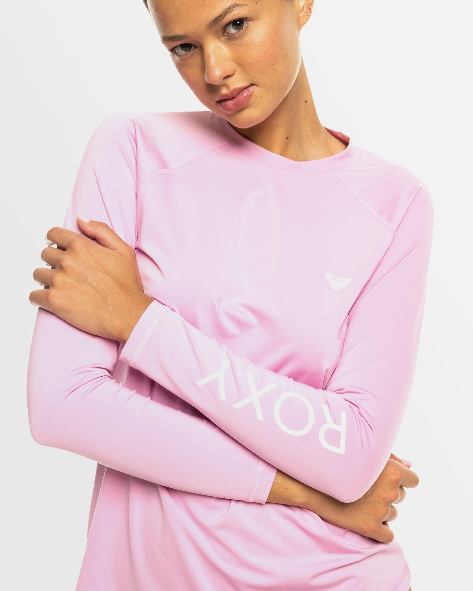 Womens Essentials Long Sleeve Upf 50 Surf T-Shirt - Image 4