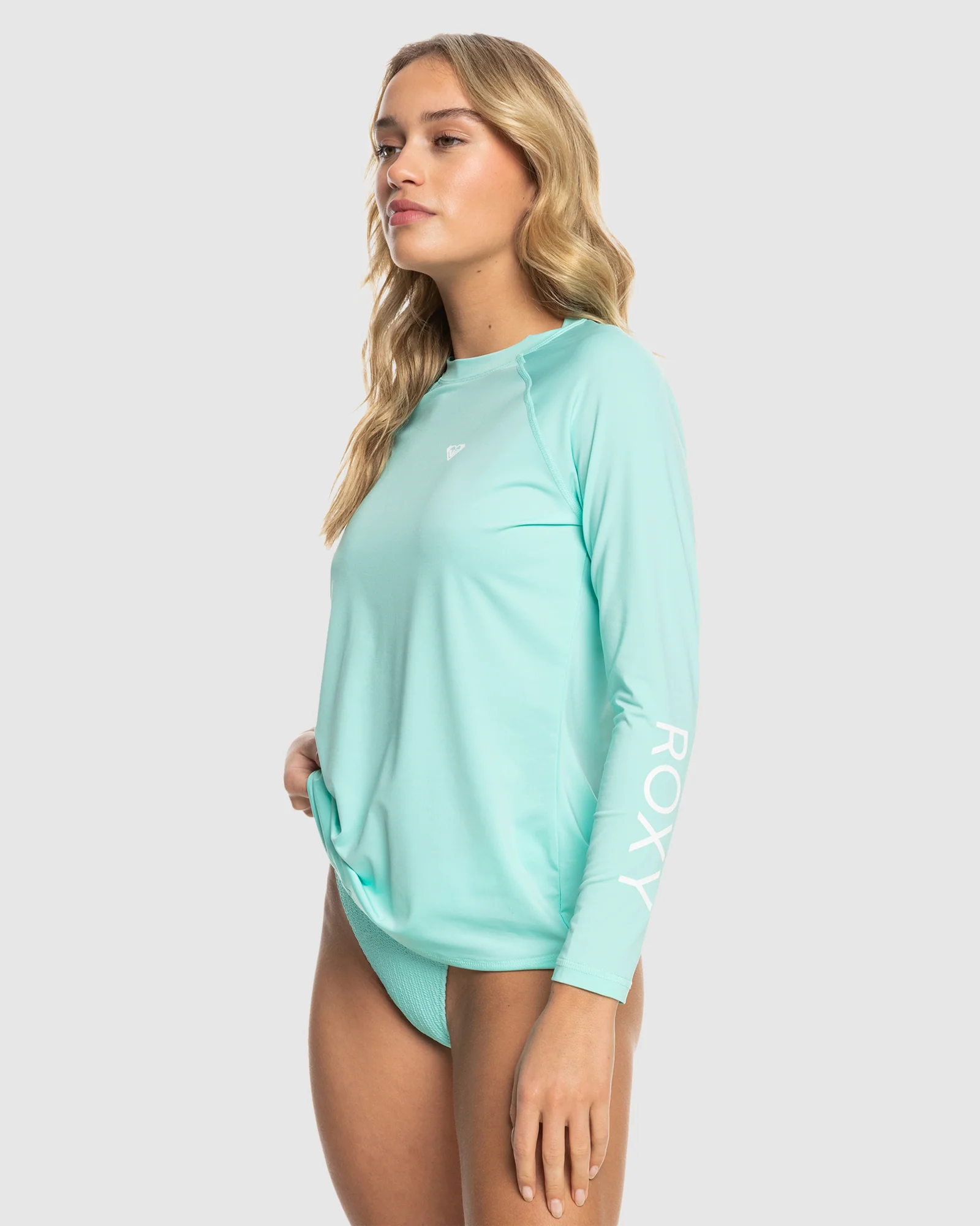 Womens Essentials Ls Lycra Rashguard - Image 2