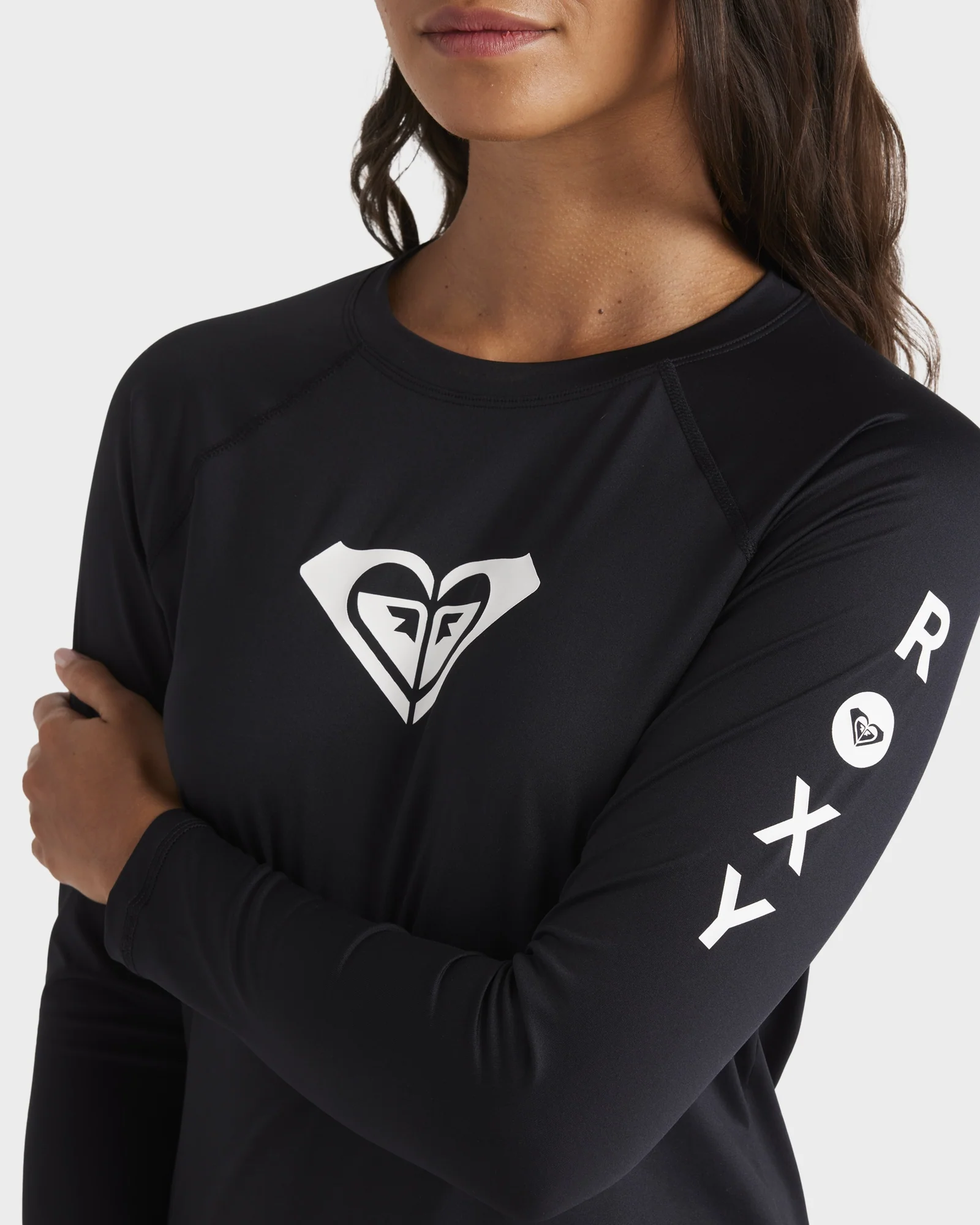 Womens Essentials Long Sleeve Lycra Rash Vest - Image 4