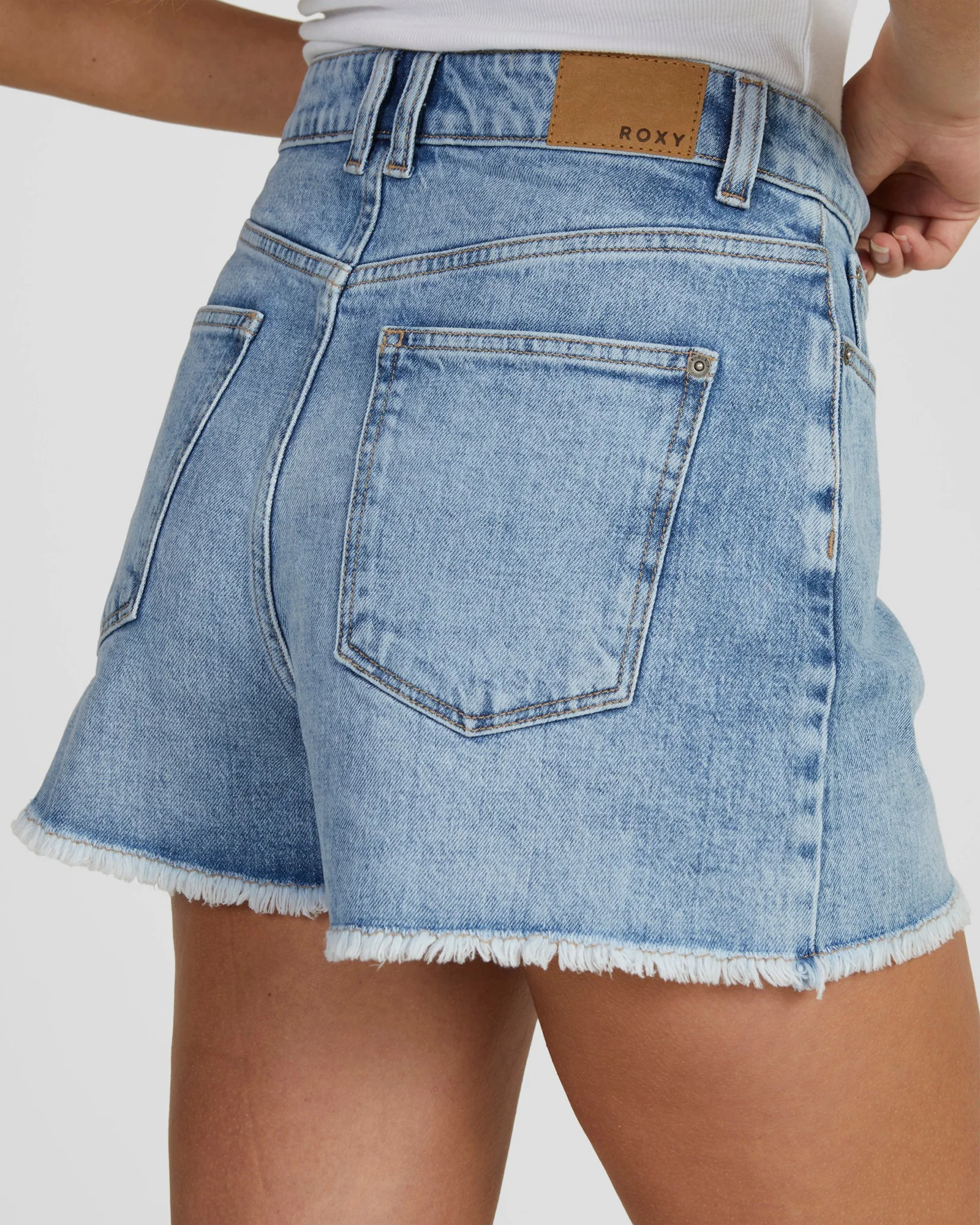 Womens Eva Beau Blue Shorts - Image 4