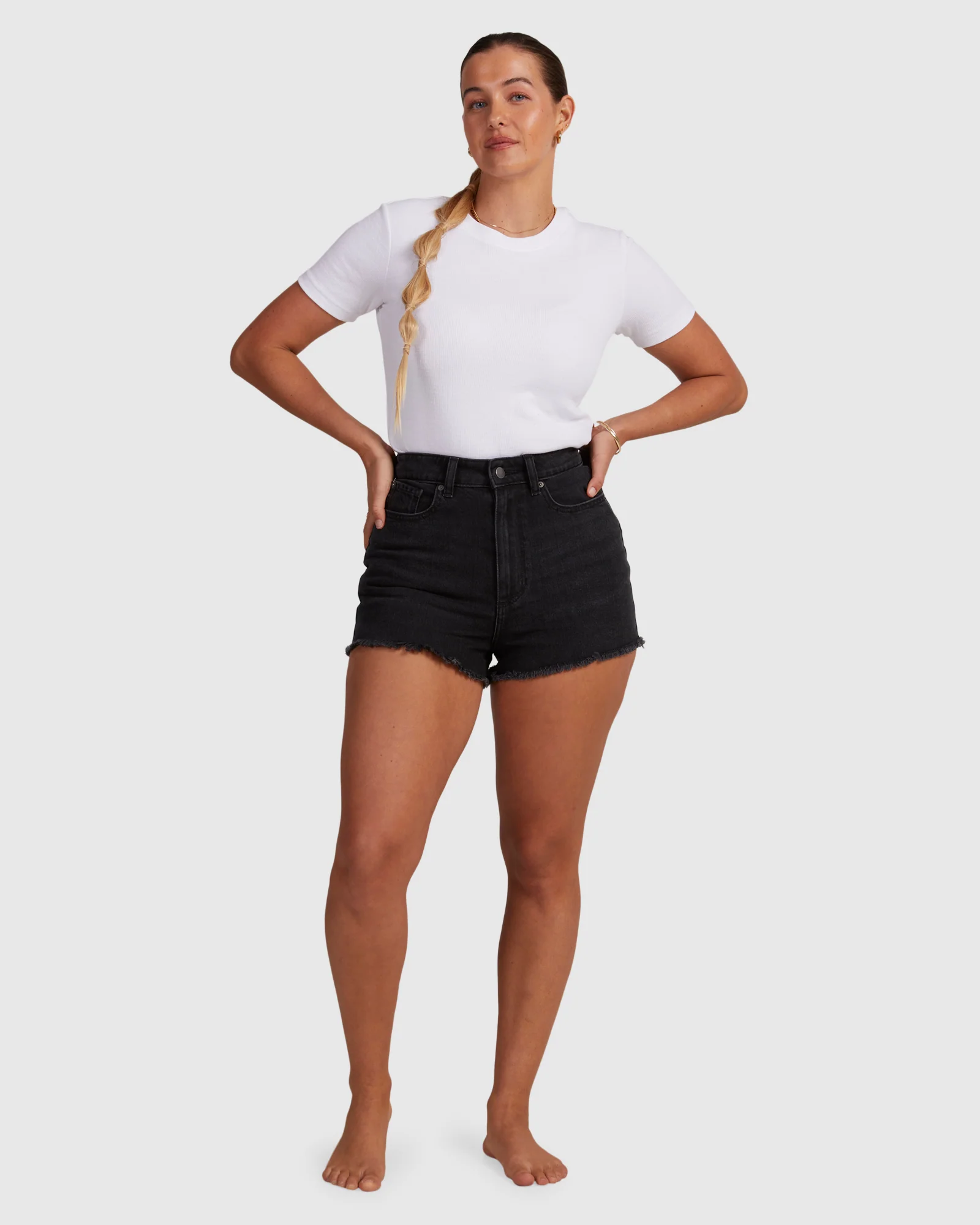 Womens Eva Short Blk Shorts - Image 5