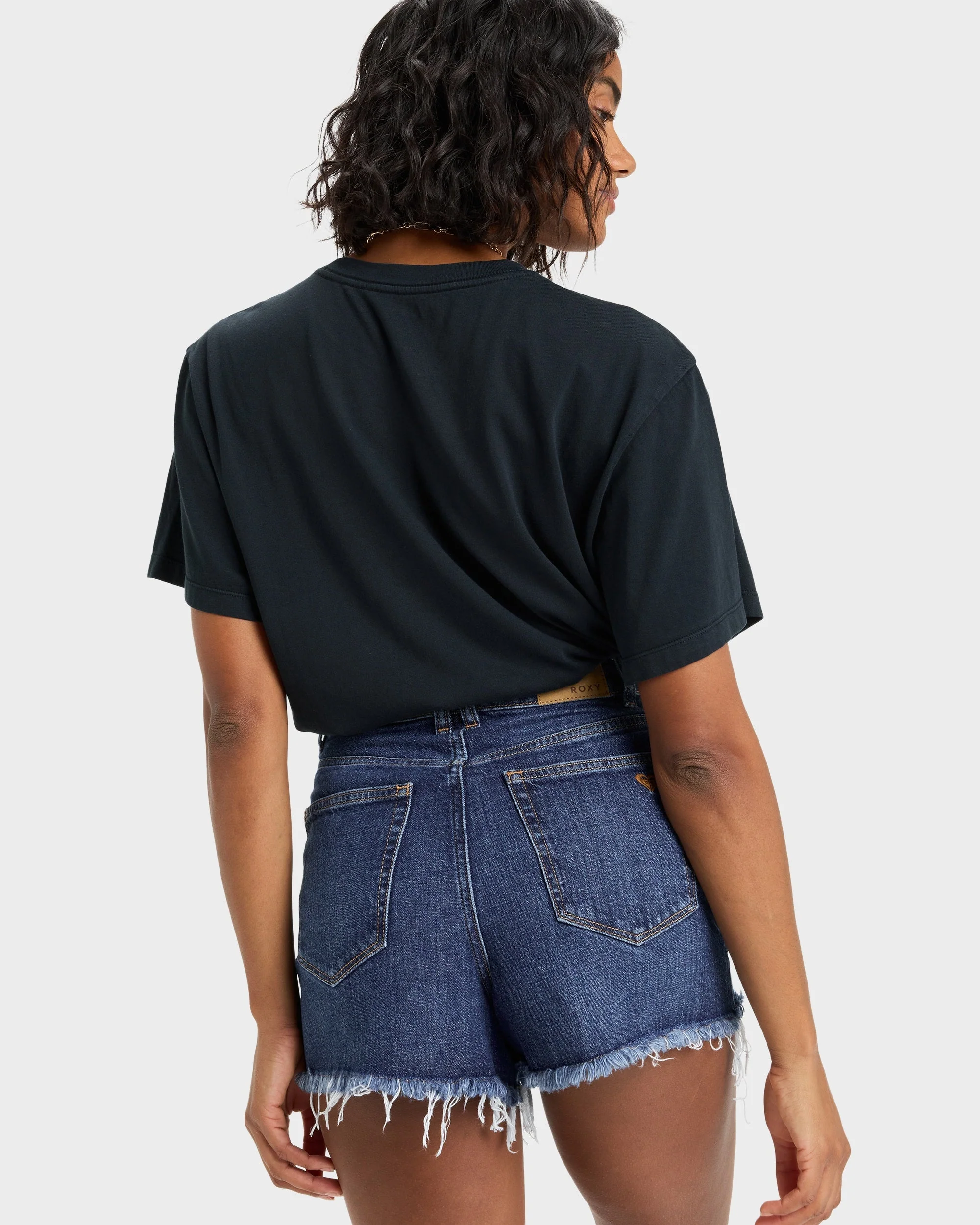 Womens Eva Denim Shorts - Image 3